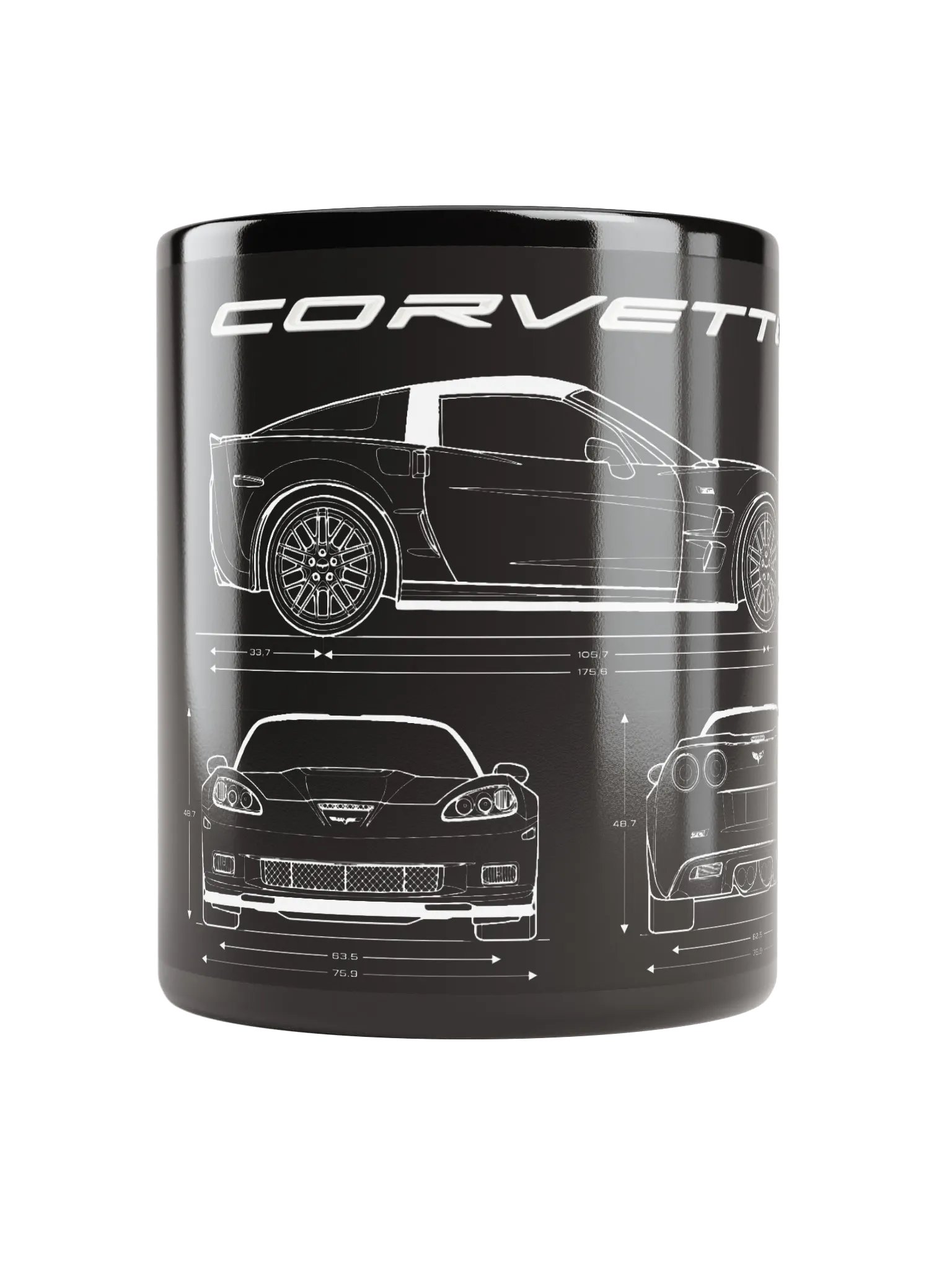 C6 VETTE -MIDNIGHT MUG product image (5)