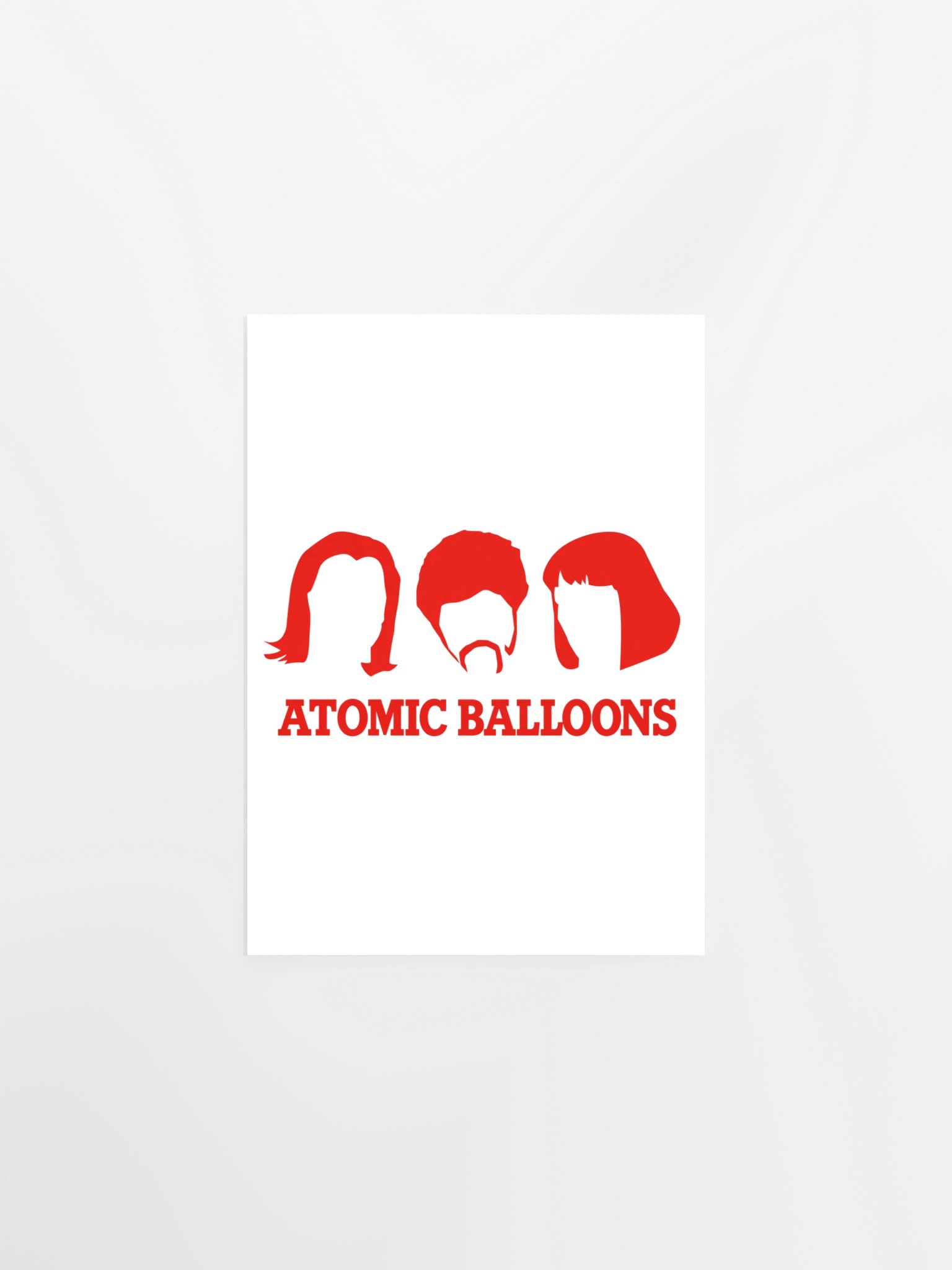 Atomic Balloons Logo Matte Poster product image (39)