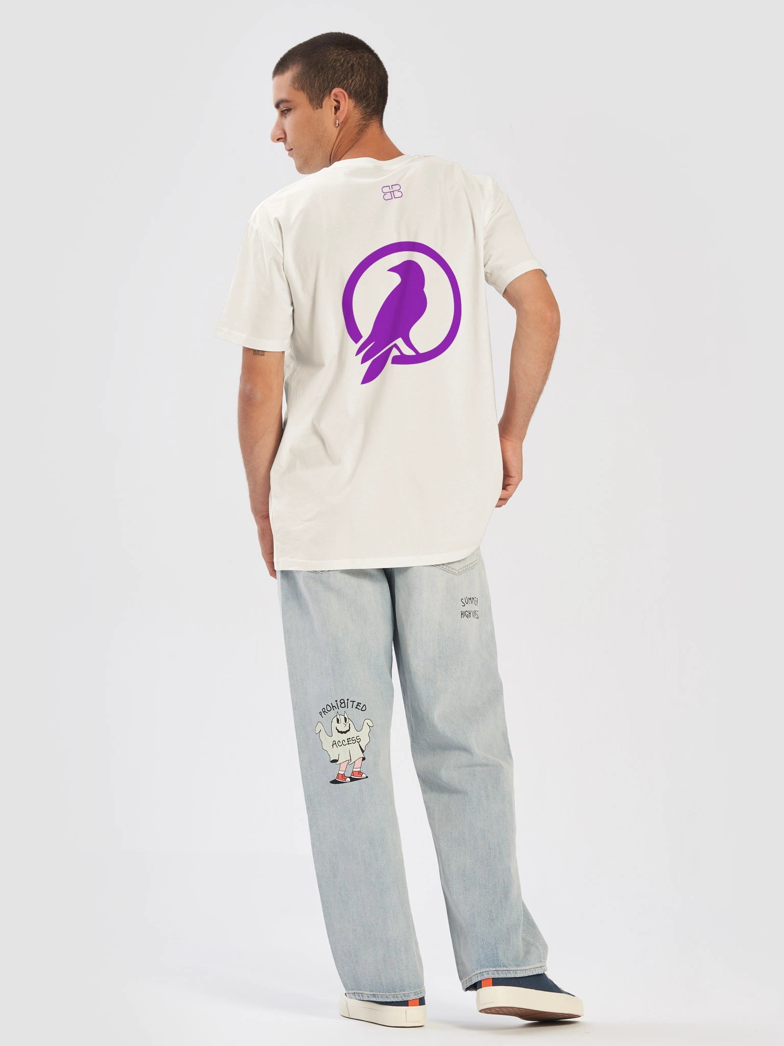 RAVEN PURPLE IMAGE CIRCLE T-Shirt - Light product image (6)