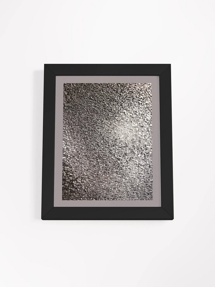 Shimmering Pebble Reflections Framed Poster product image (5)
