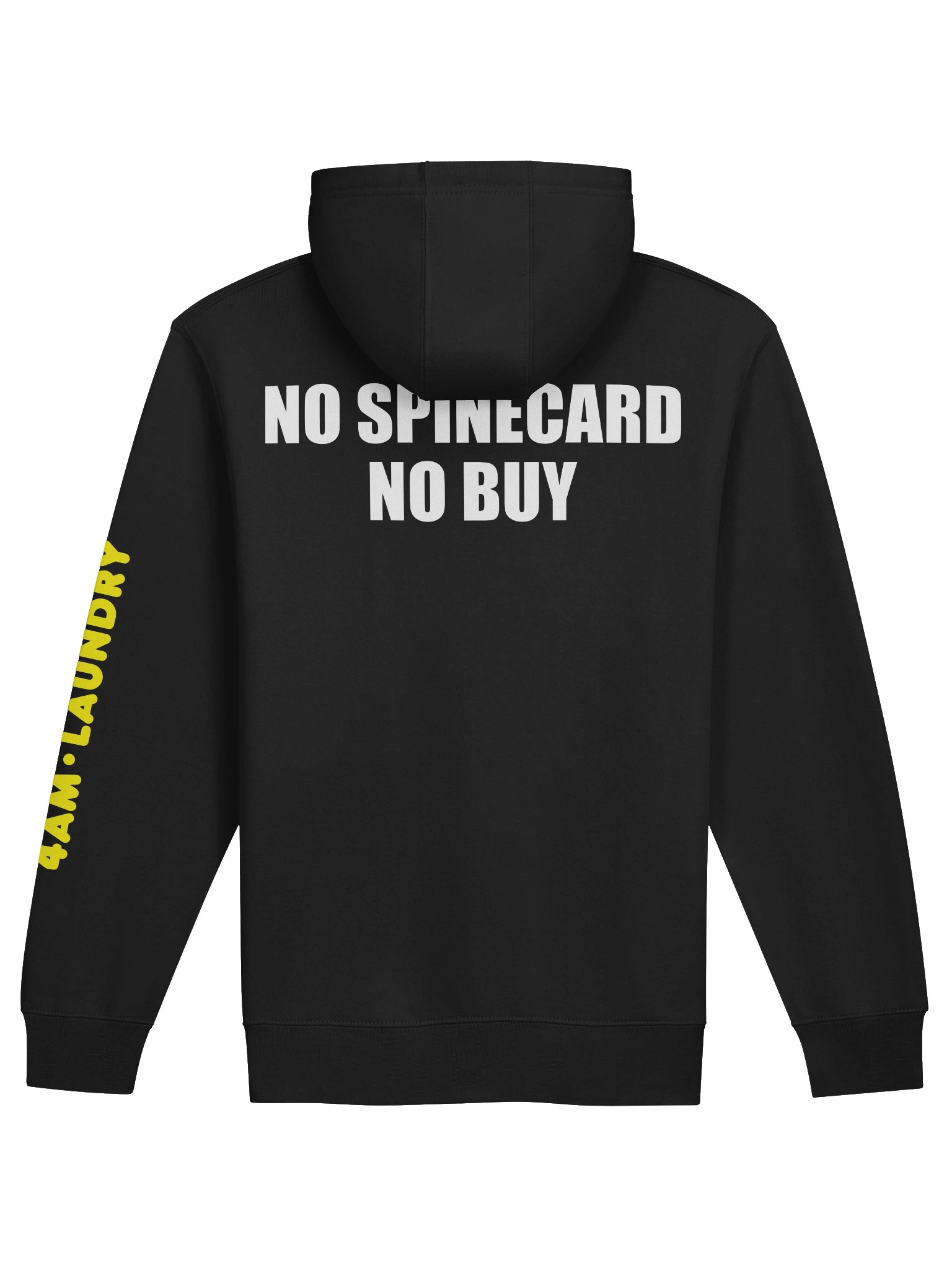 NO SPINECARD NO BUY Zip Hoodie product image (2)
