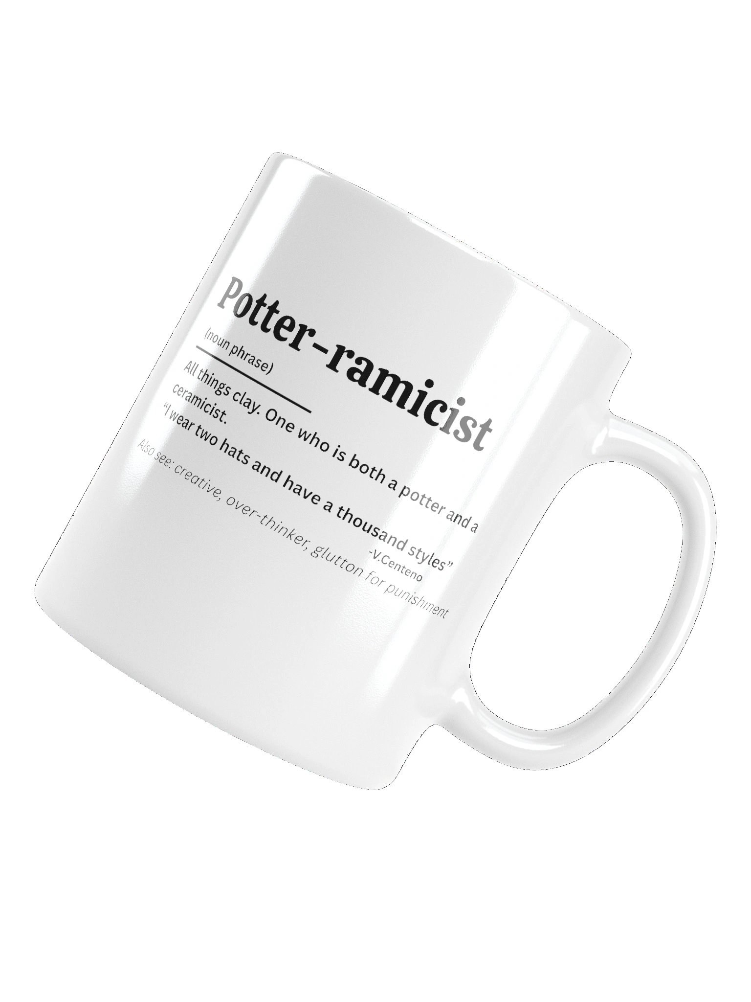 Potter-ramicist Ceramic Mug product image (5)