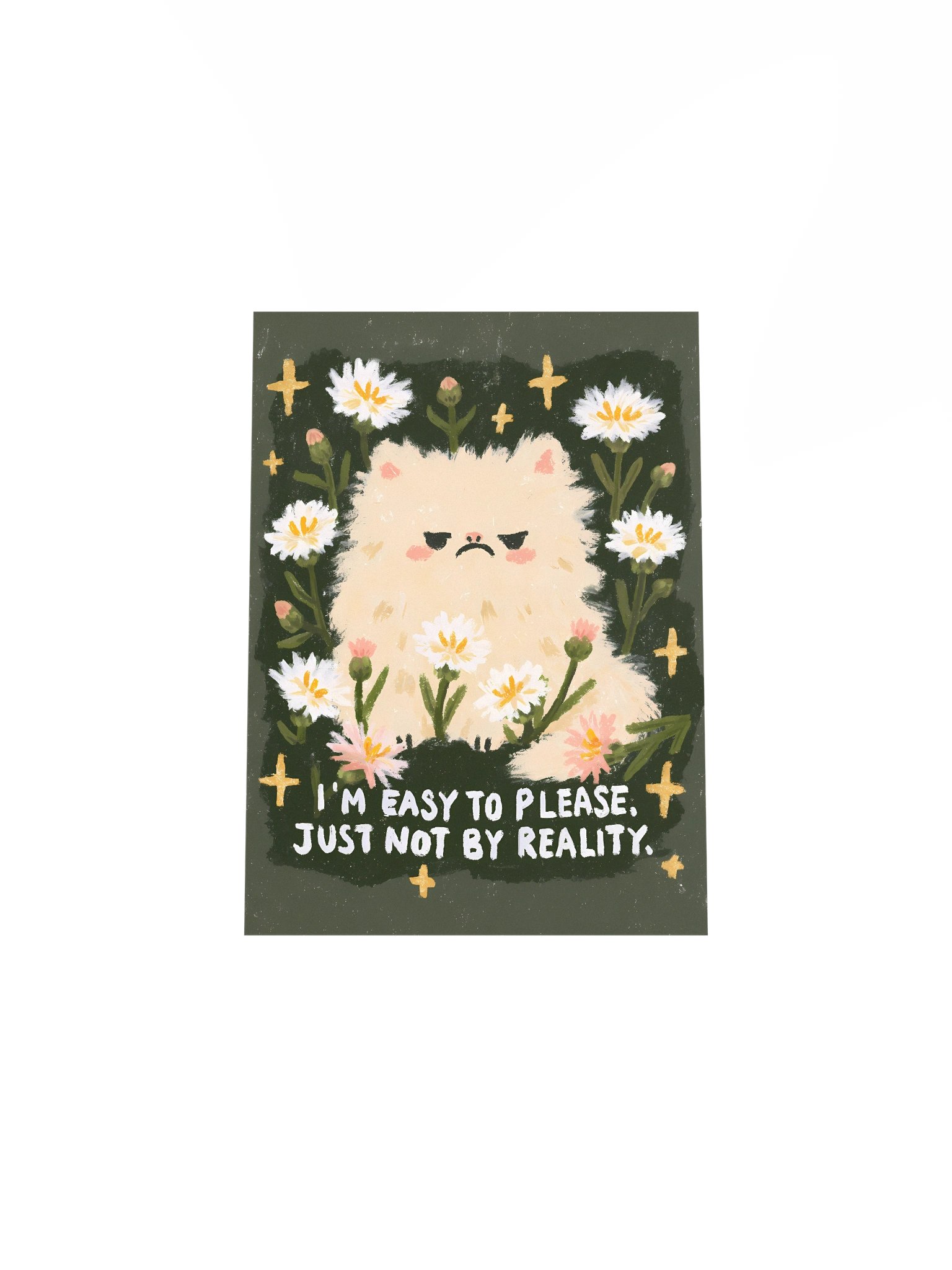 Easy to Please Cat Poster product image (17)