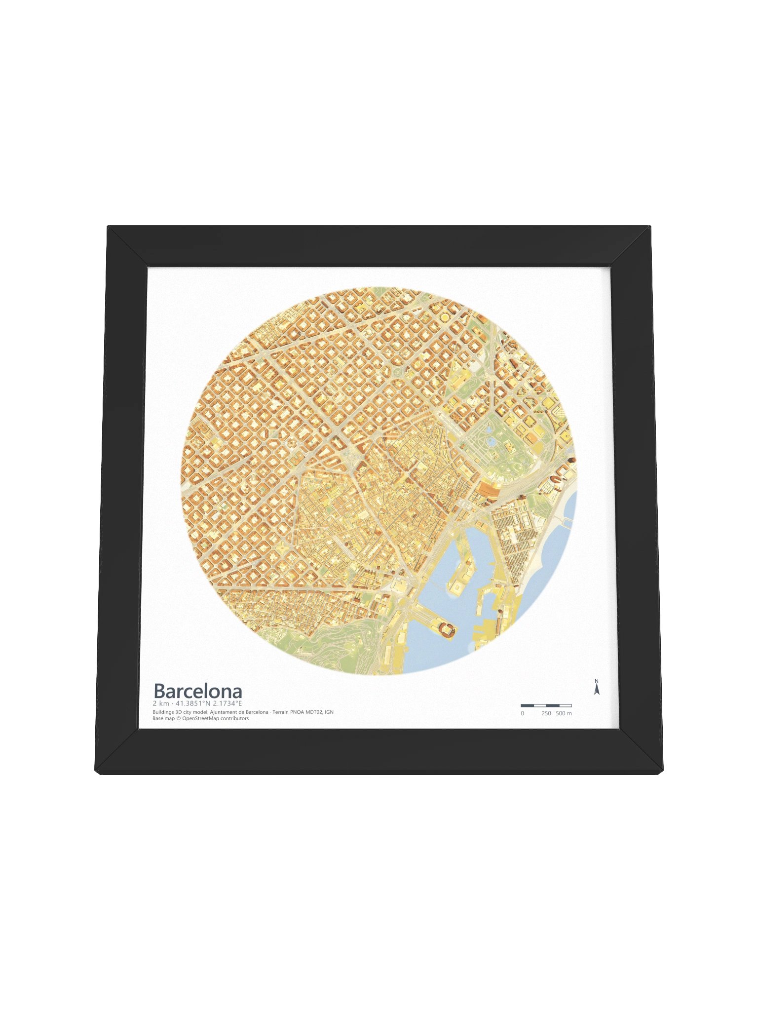 Barcelona: 3D City Map product image (31)