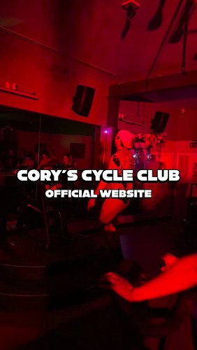 Go check out my Cory’s Cycle Club official website.  Here you can find Online Classes, playlists, class updates, merch, and m...