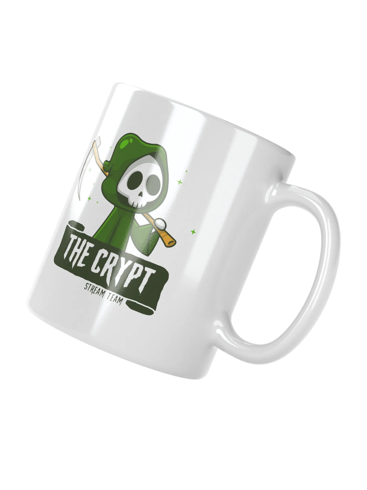 The Crypt Stream Team - White Mug product image (2)