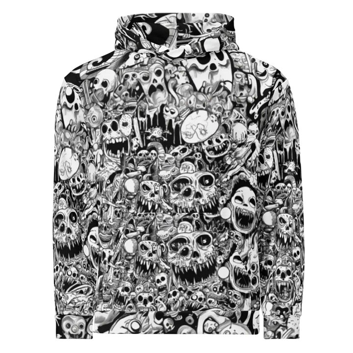 Chaos Skull Full-Print Hoodie product image (1)