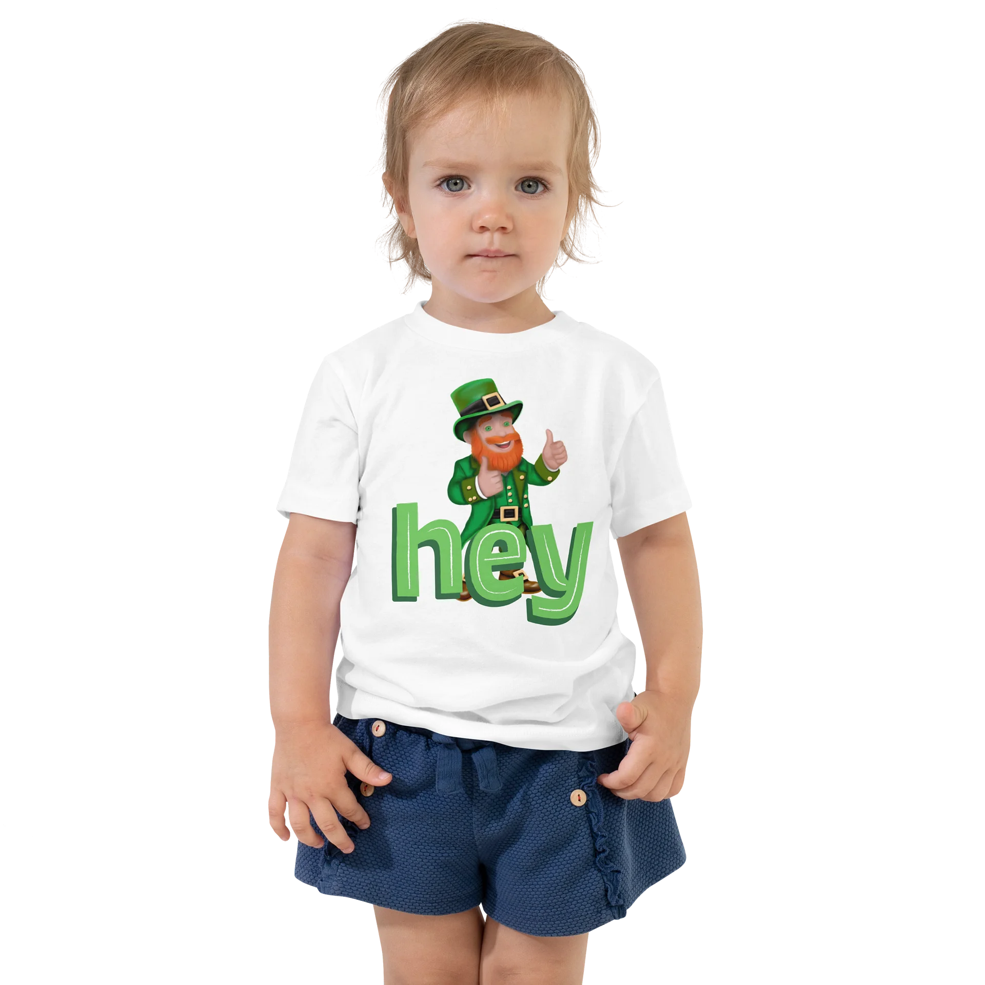 "hey" Leprechaun Toddler T-Shirt product image (2)
