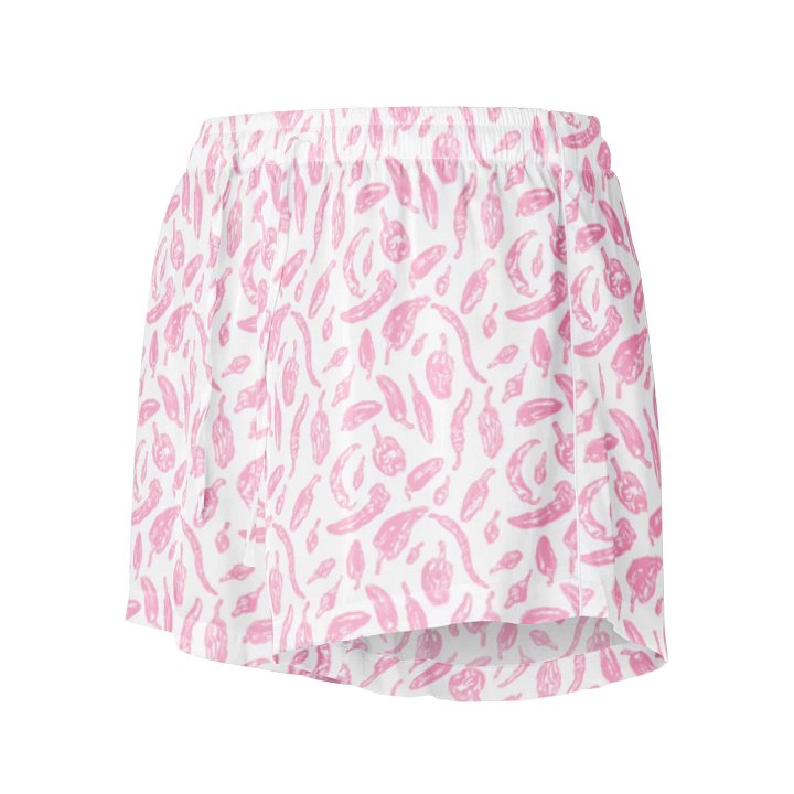 Pep Pyjama Shorts in White n' Pink product image (1)