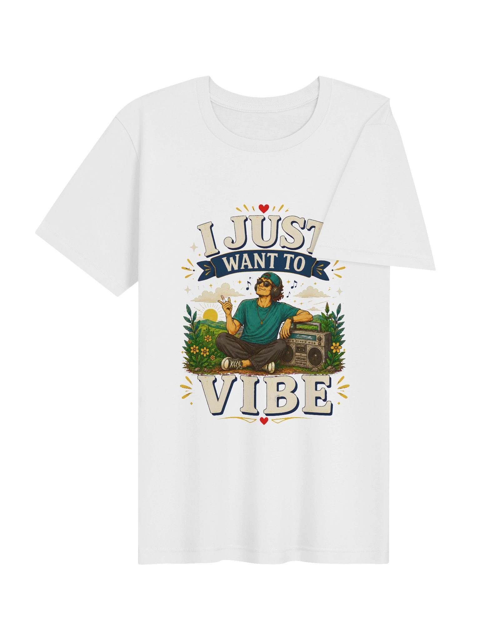 I Just Want To Vibe Tee product image (33)