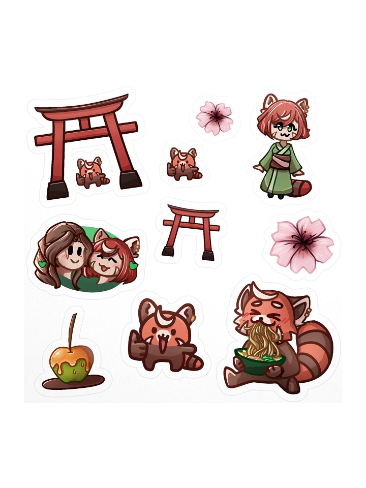 Khiren - In Japan Sticker Sheet product image (1)
