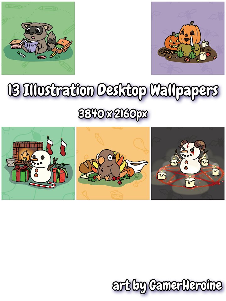 Animal Illustration Desktop Wallpapers product image (2)