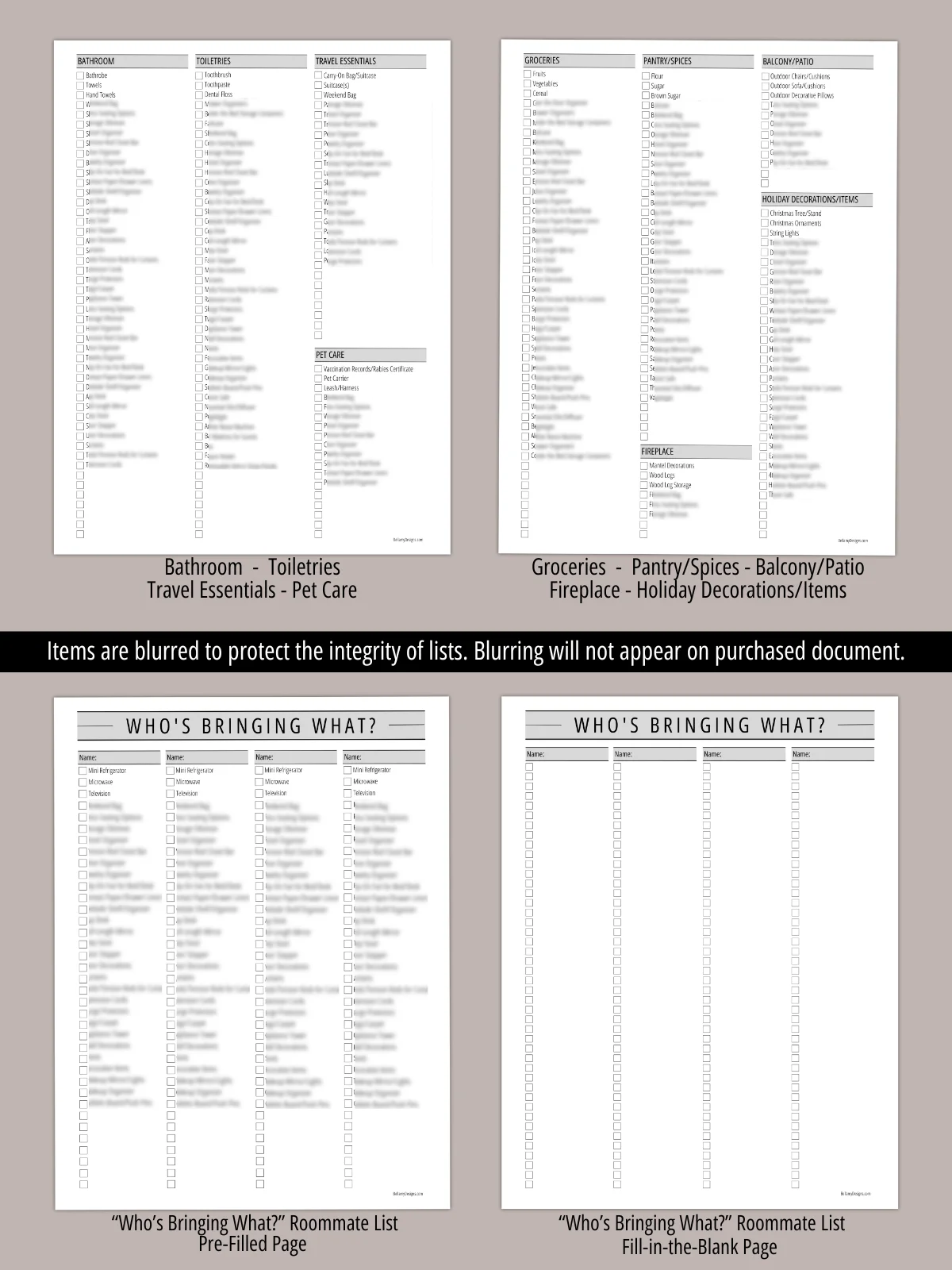 First Apartment Packing List product image (4)