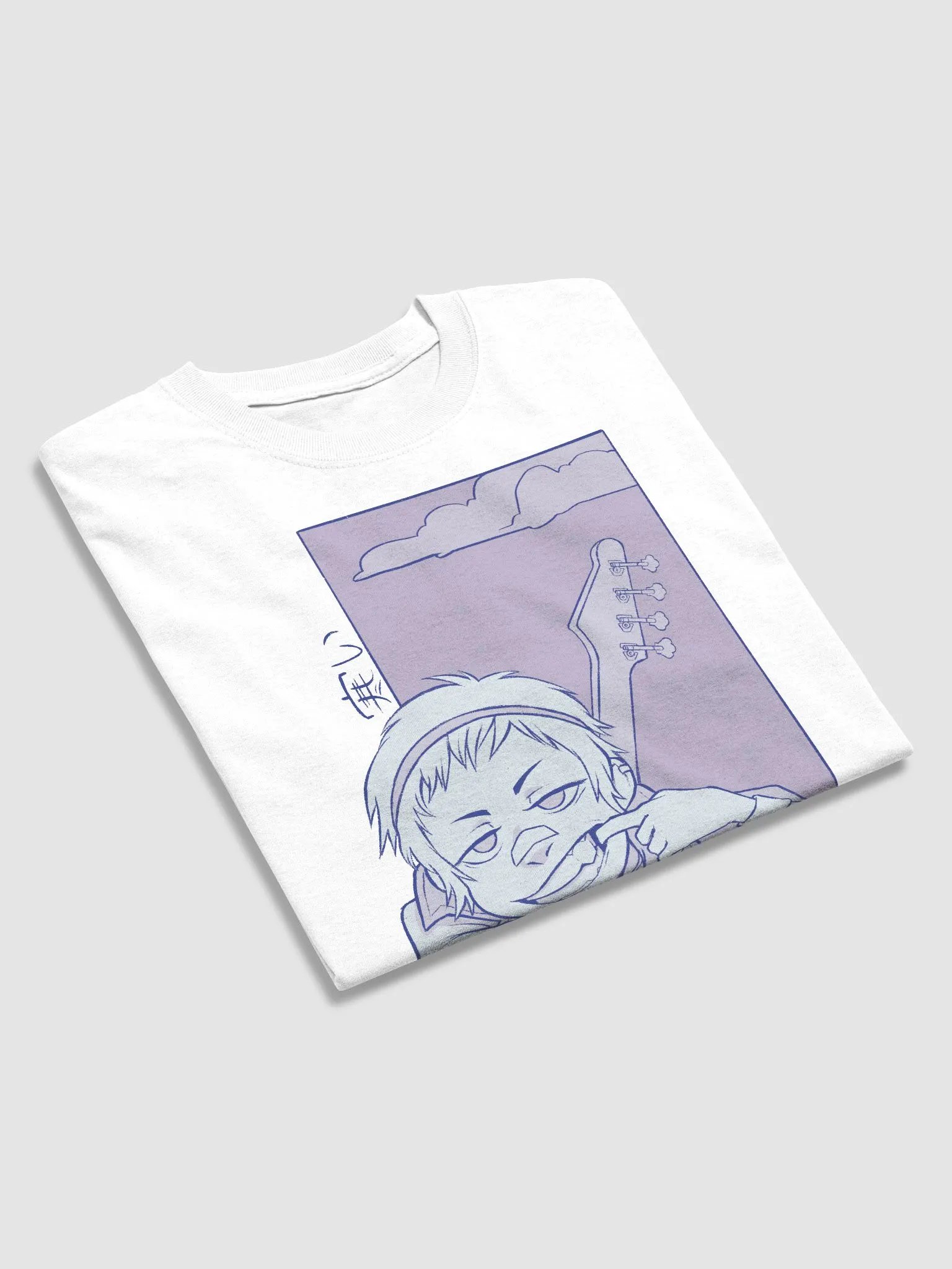 Bright Blue Sky shirt (purple variant) product image (4)