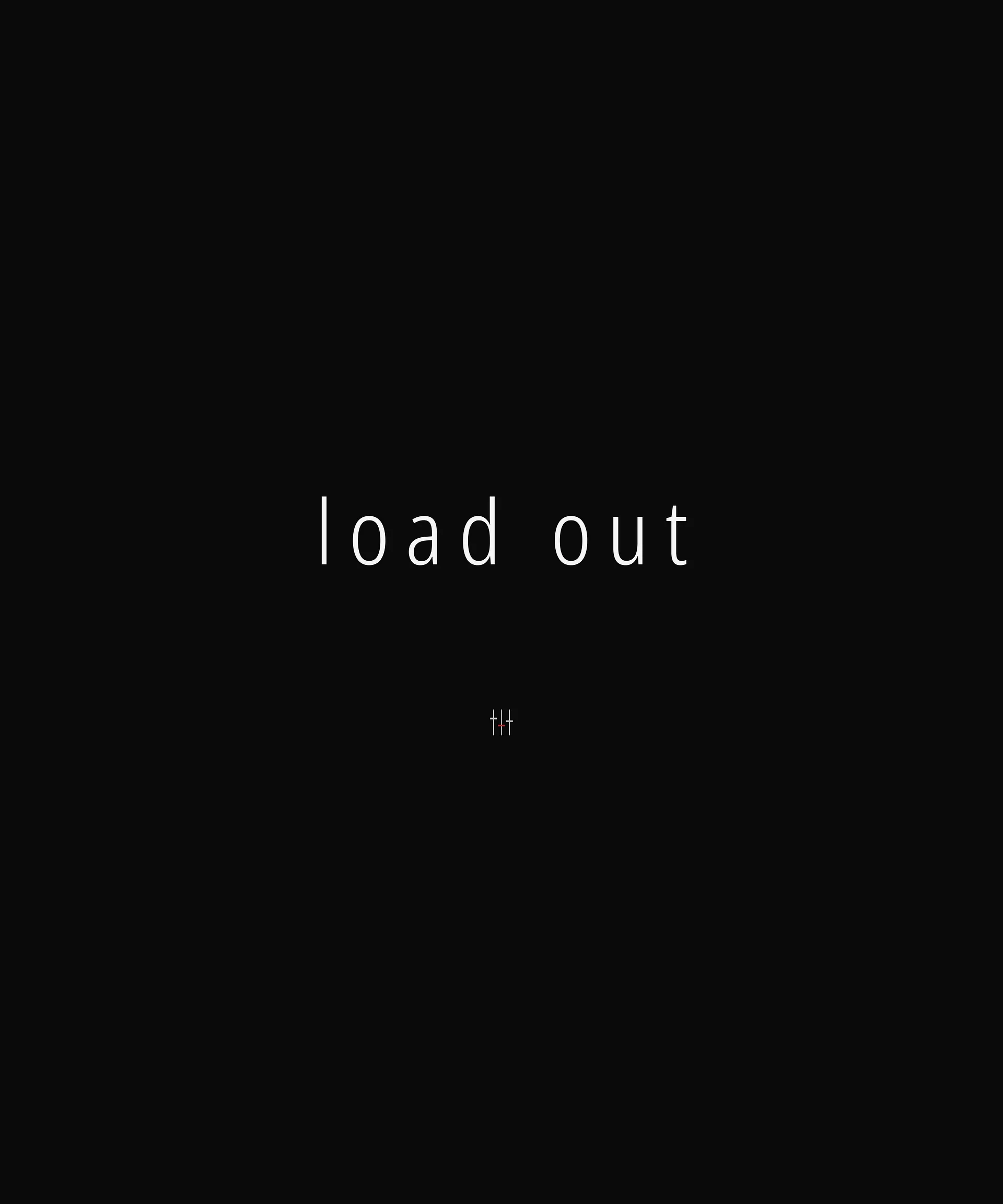 load out Poster product image (1)