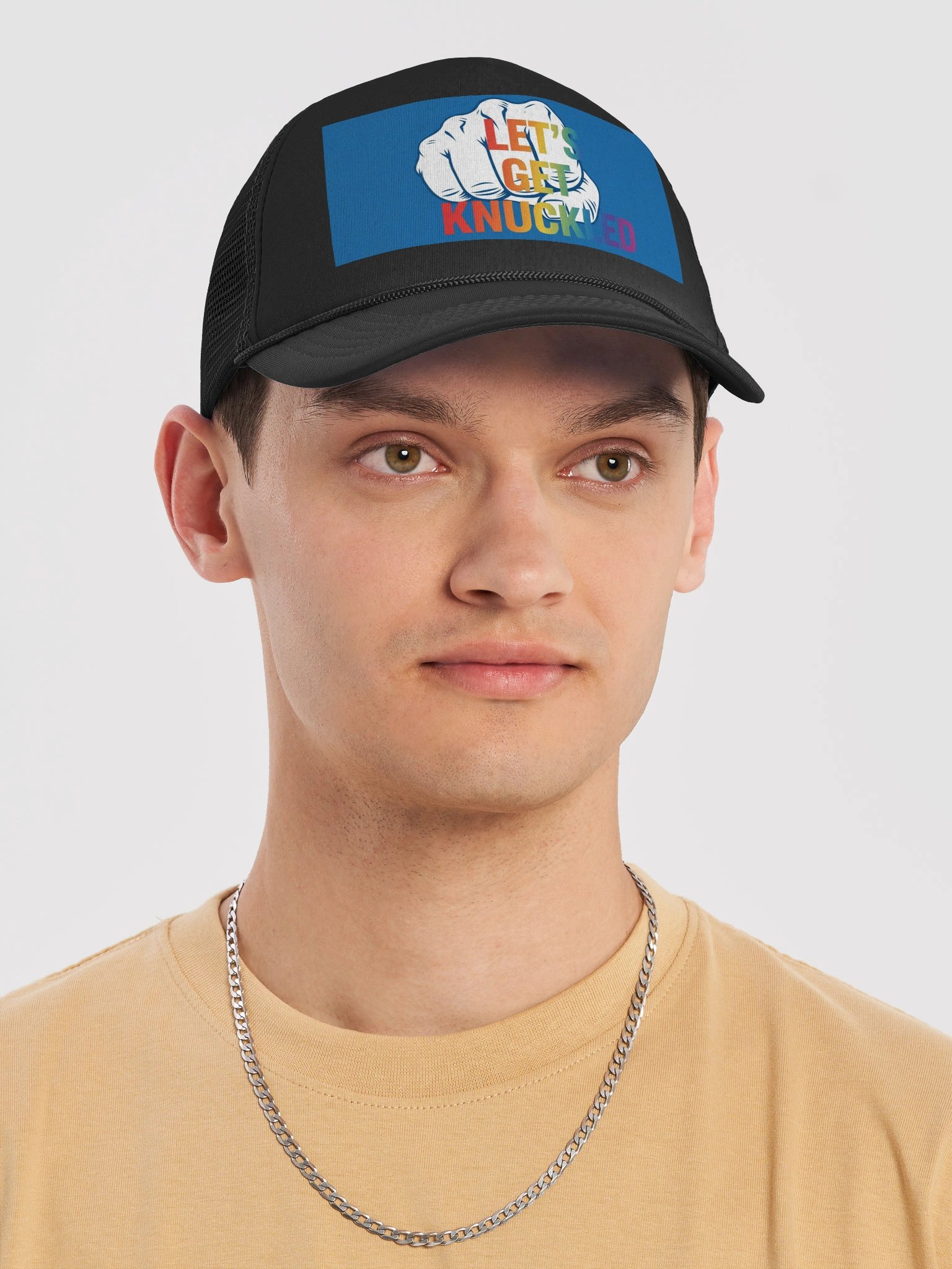 Let's Get Knuckled Trucker Hat product image (5)