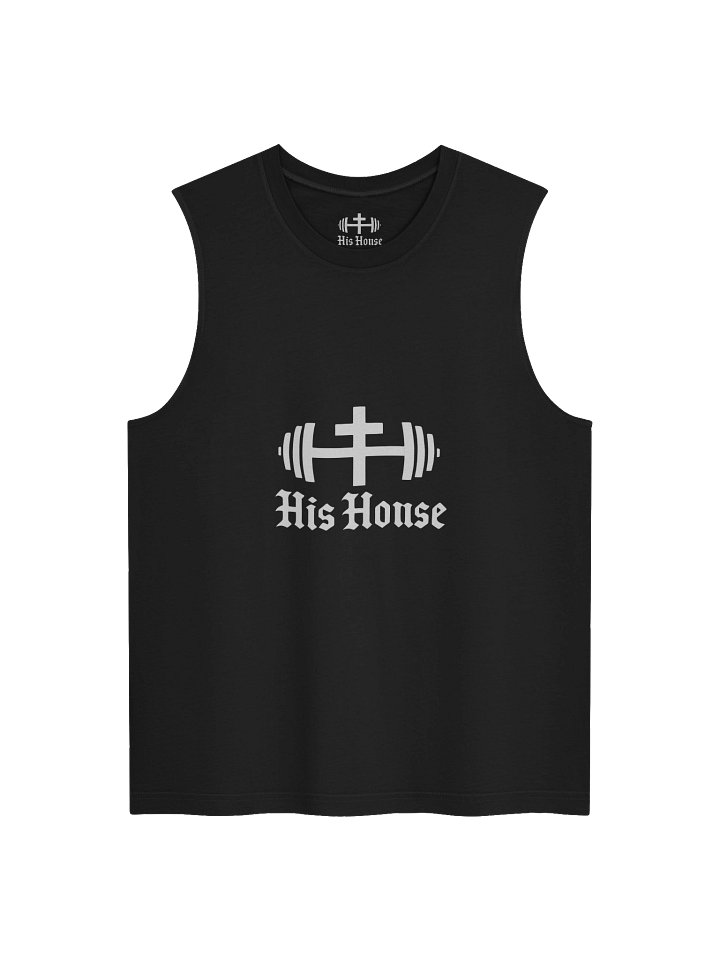 His House Muscle Tank - Black product image (1)