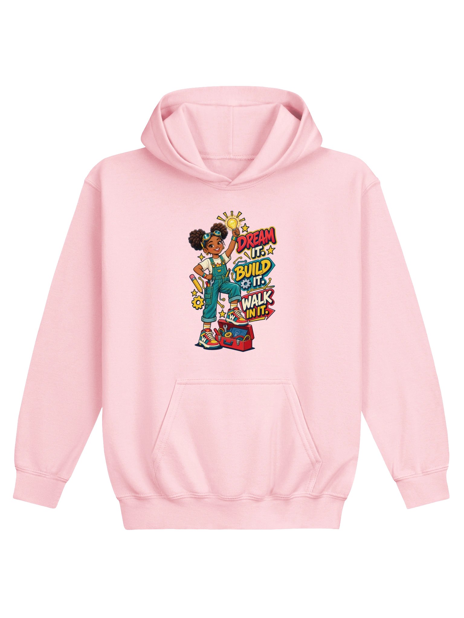 Dream It. Build It. Walk In It. Youth Hoodie product image (5)