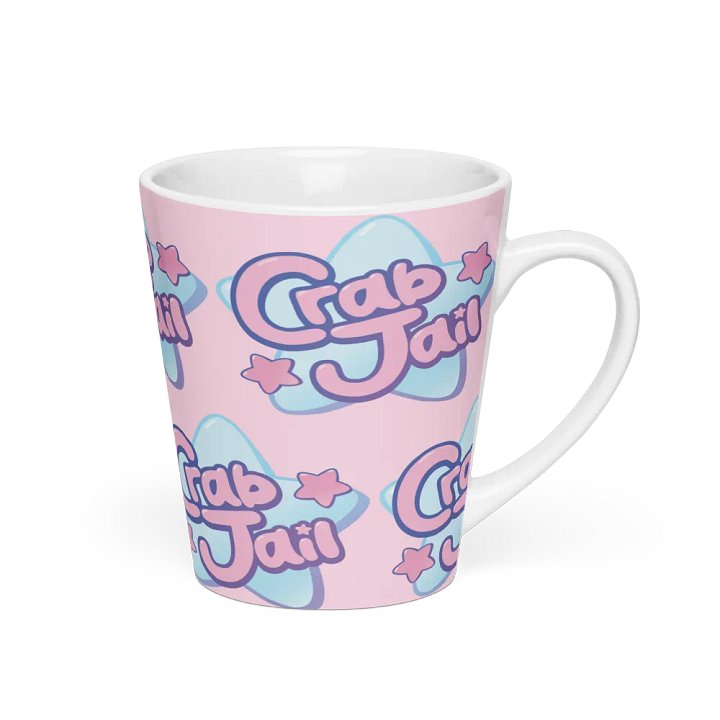 Crabjail Logo Latte Mug product image (2)