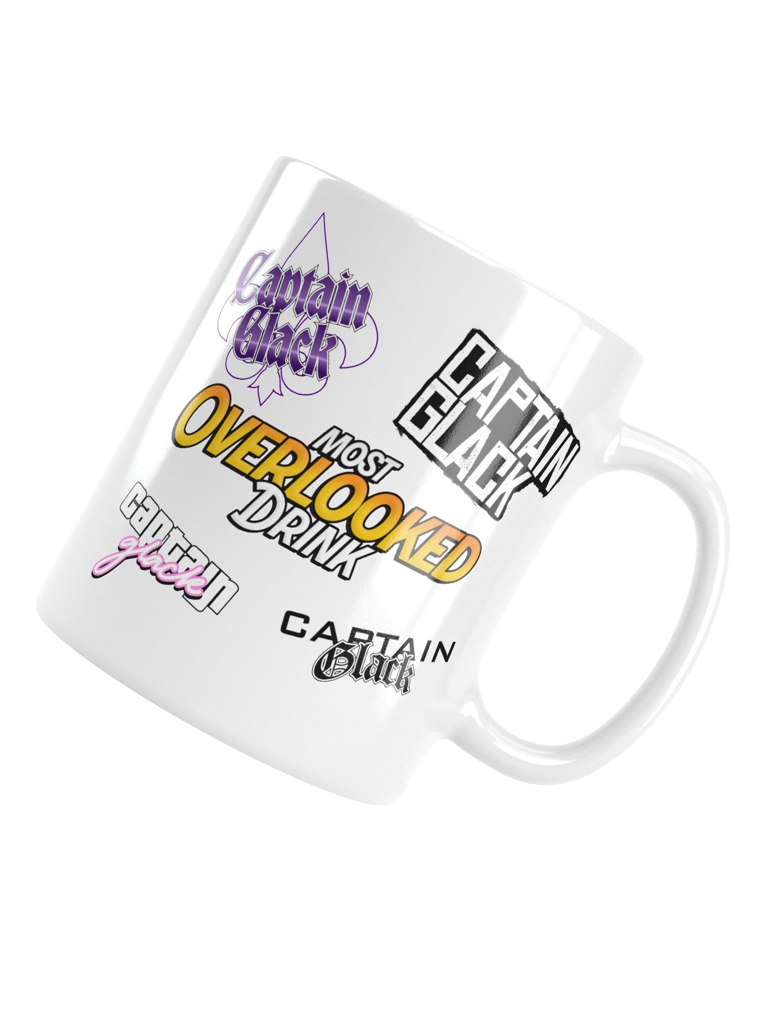 Logo Overload Glossy White Mug product image (5)
