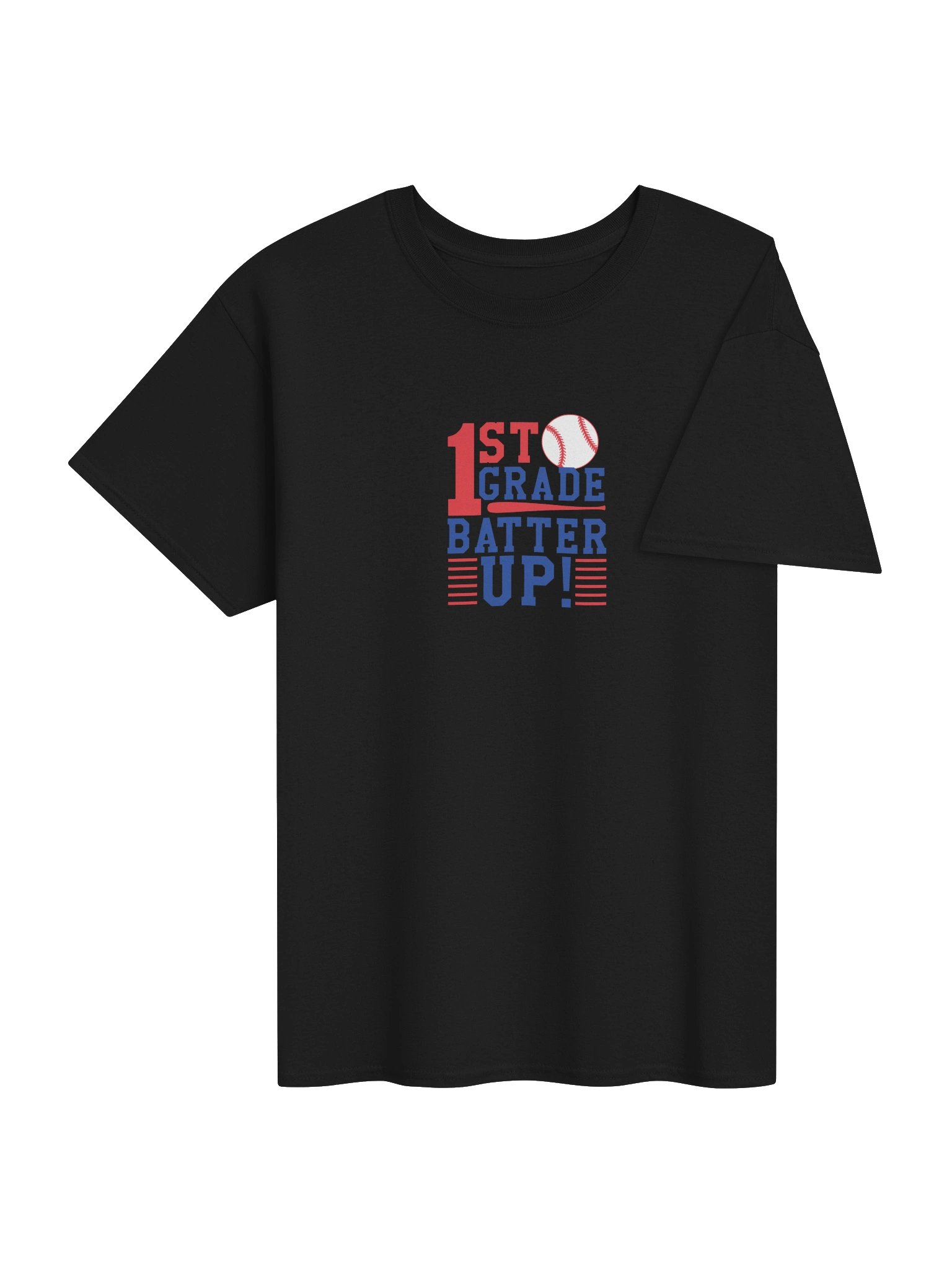 1st Grade Batter Up Baseball Tee product image (4)
