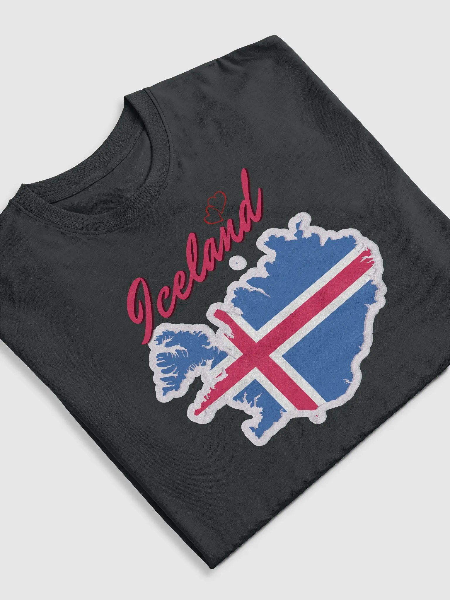 Iceland Flag Map Men's Tee product image (17)