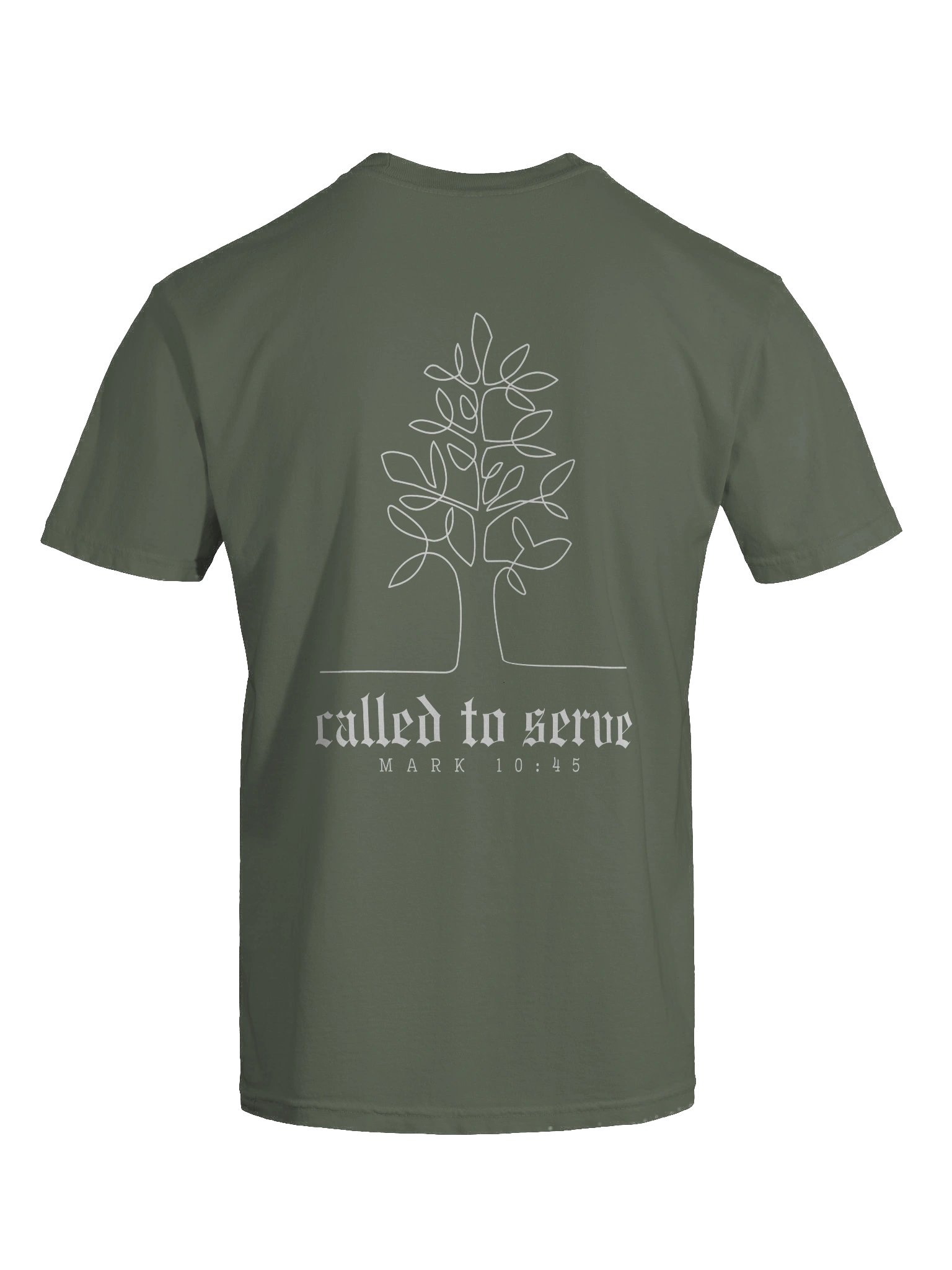 "Called To Serve" Printed Tee product image (9)