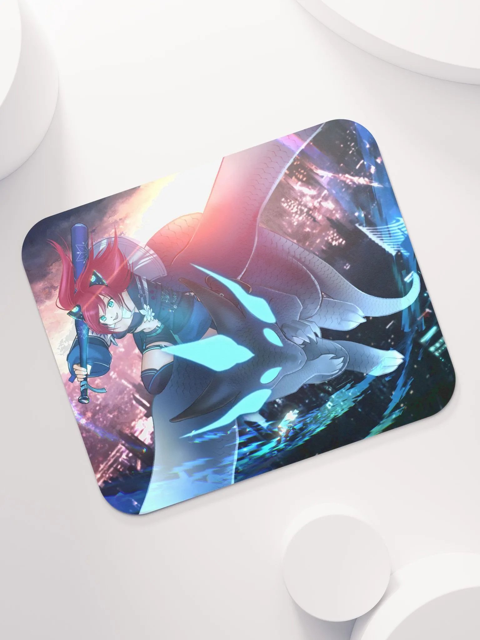 Daph & Baha City Mouse Pad product image (7)