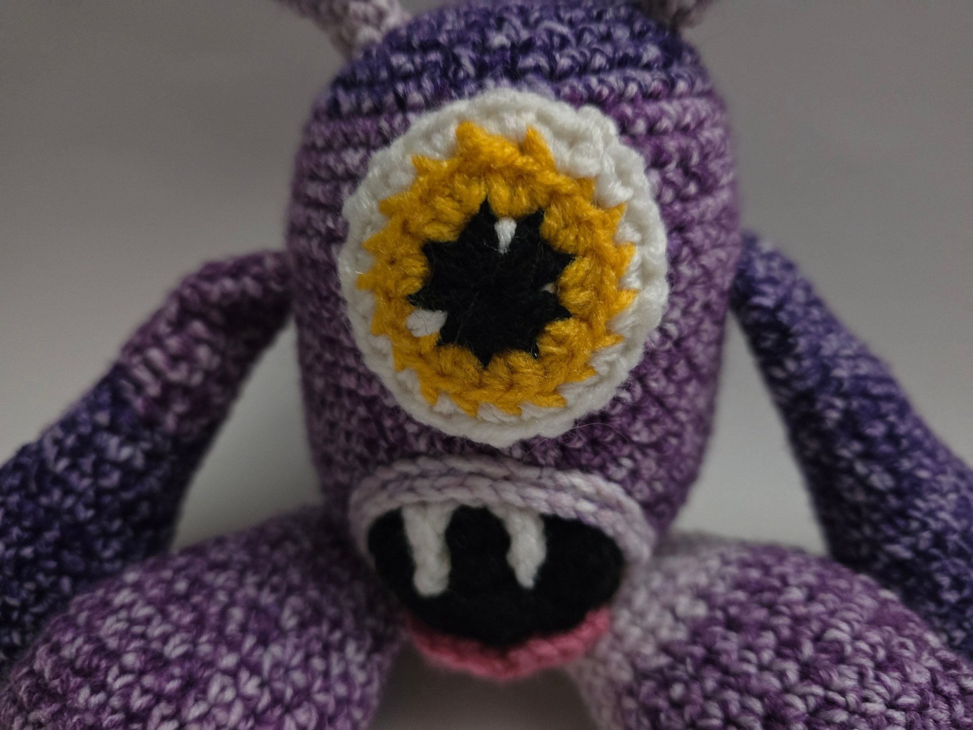 Purple Monster Plushie 🐑 product image (4)