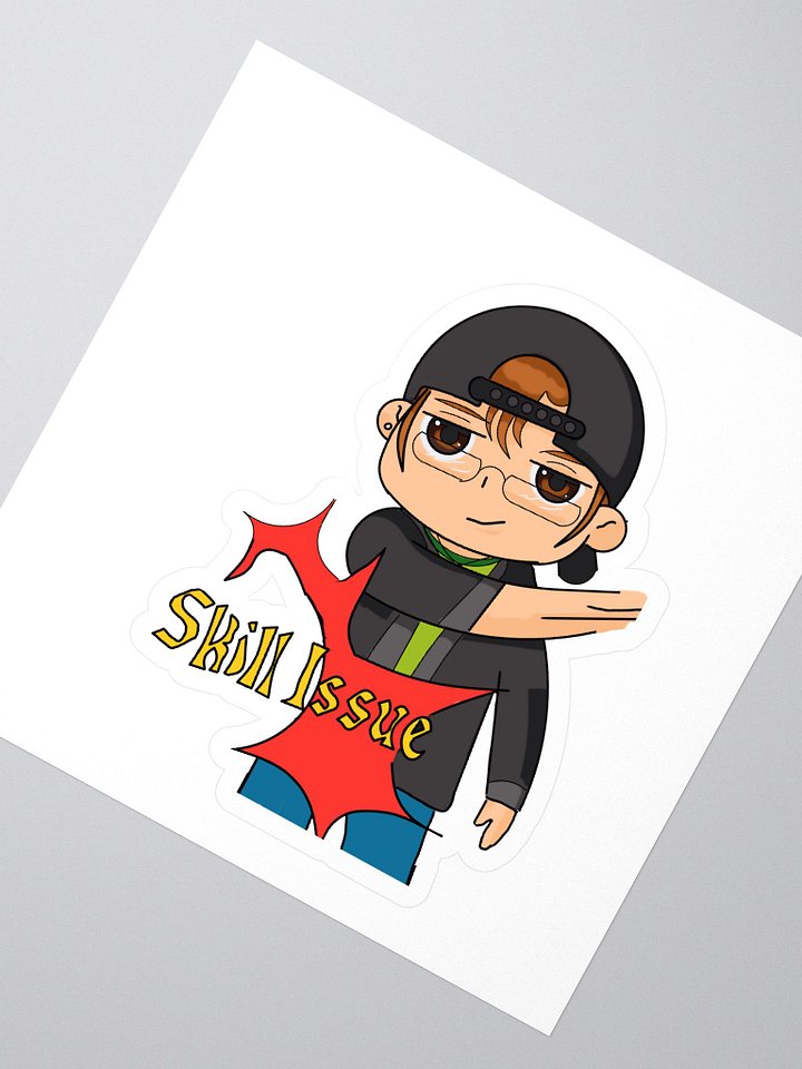 Skill Issue Kiss Cut Sticker product image (2)