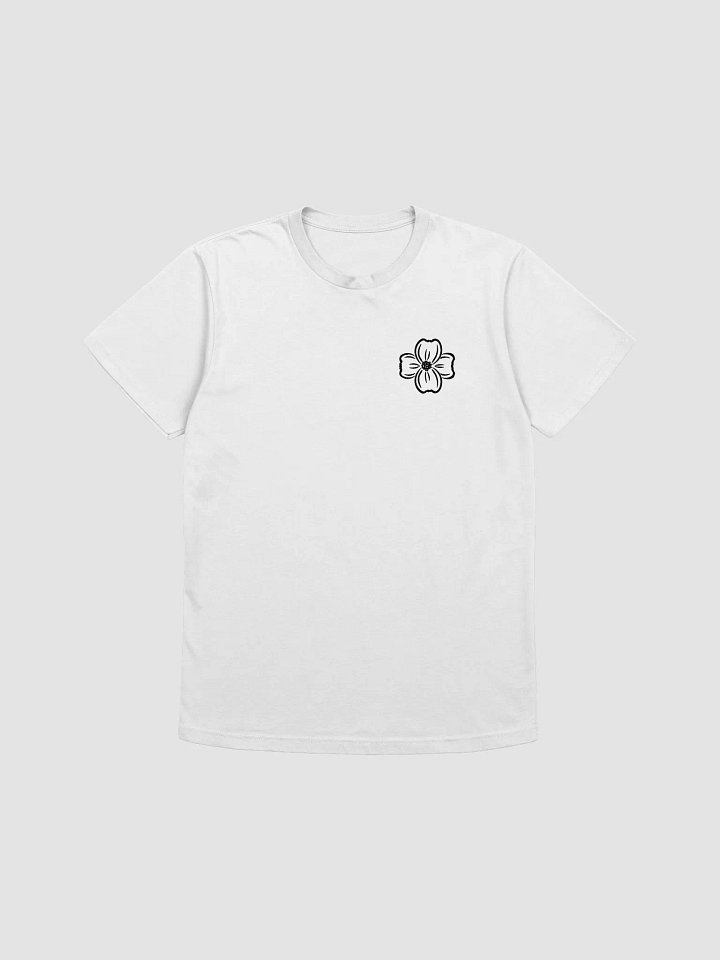 Logo white comfy tee product image (1)