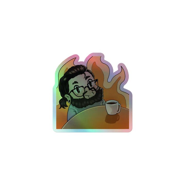 EverythingIsFine Herb Holo Sticker product image (1)