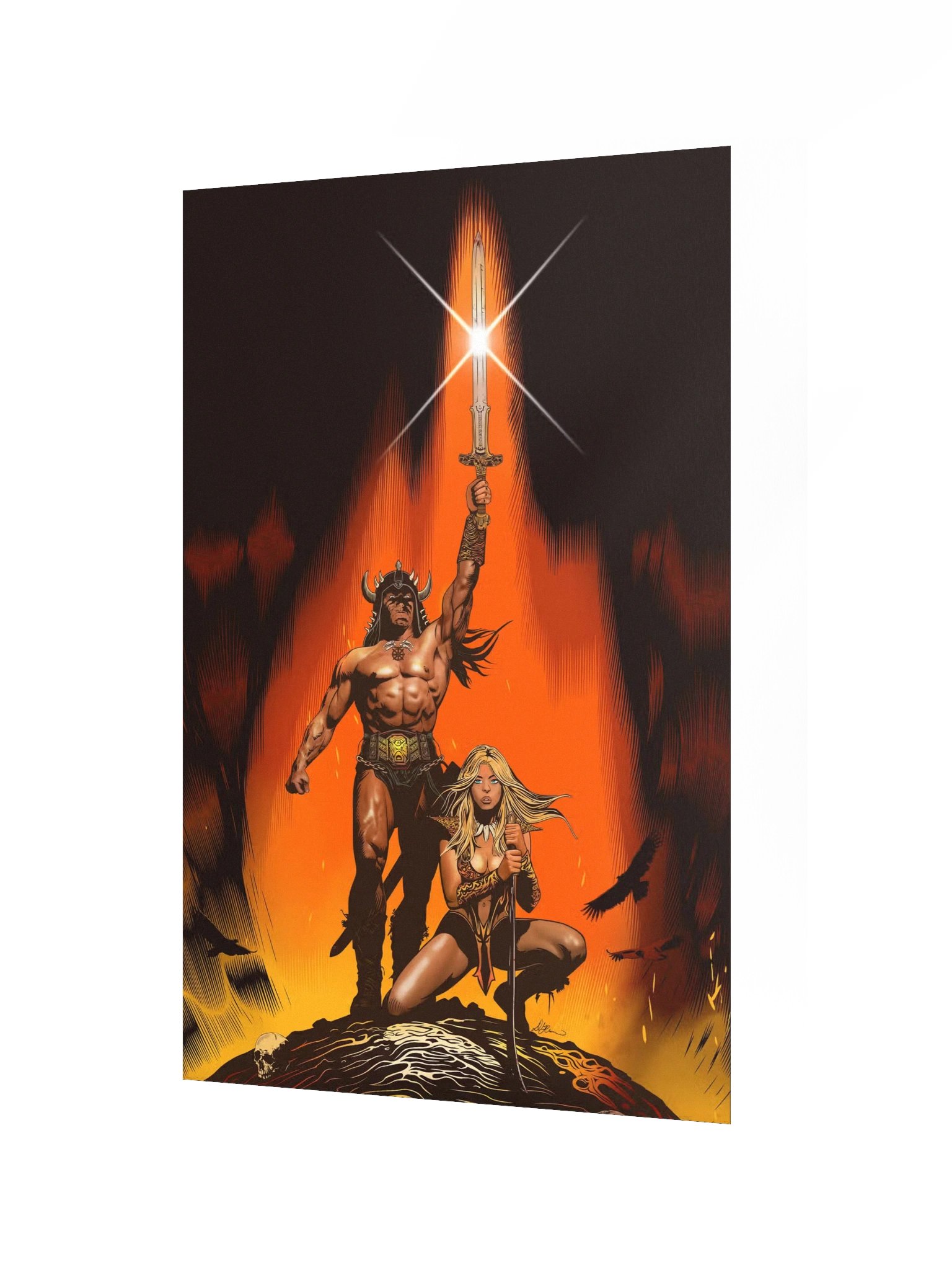 The Cimmerian - A Conan the Barbarian Movie Poster Homage product image (2)