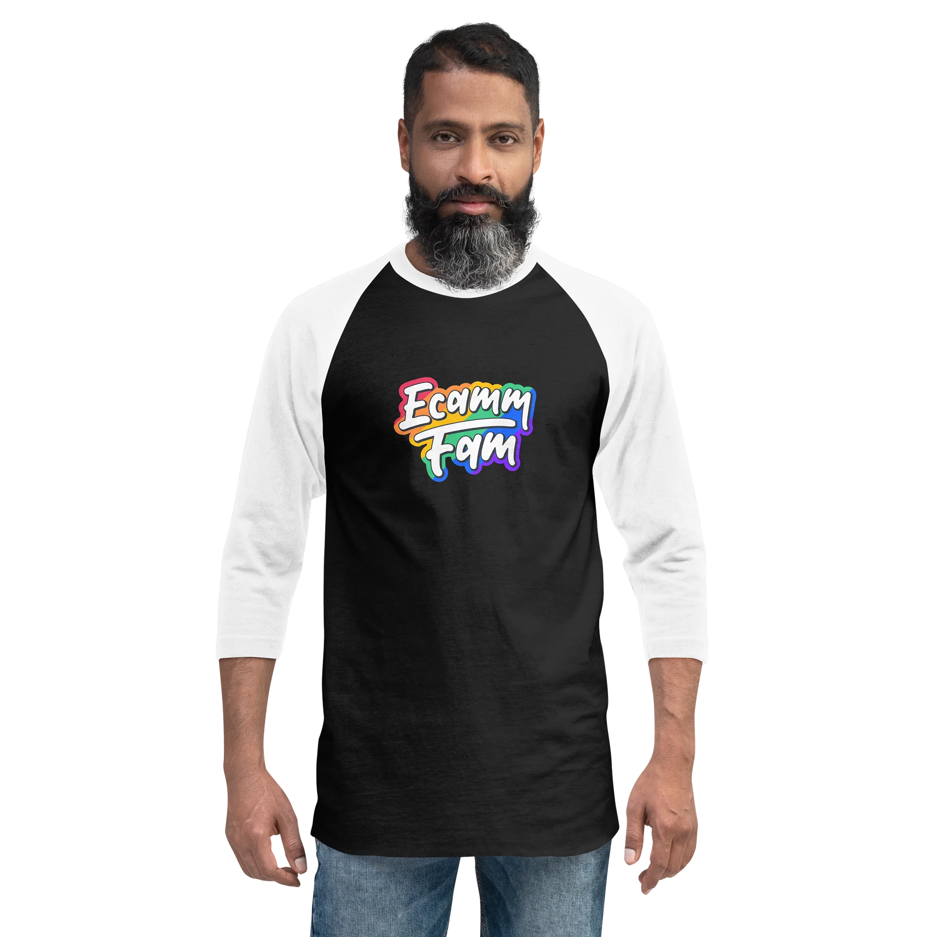 Pride EcammFam Baseball Tee product image (2)