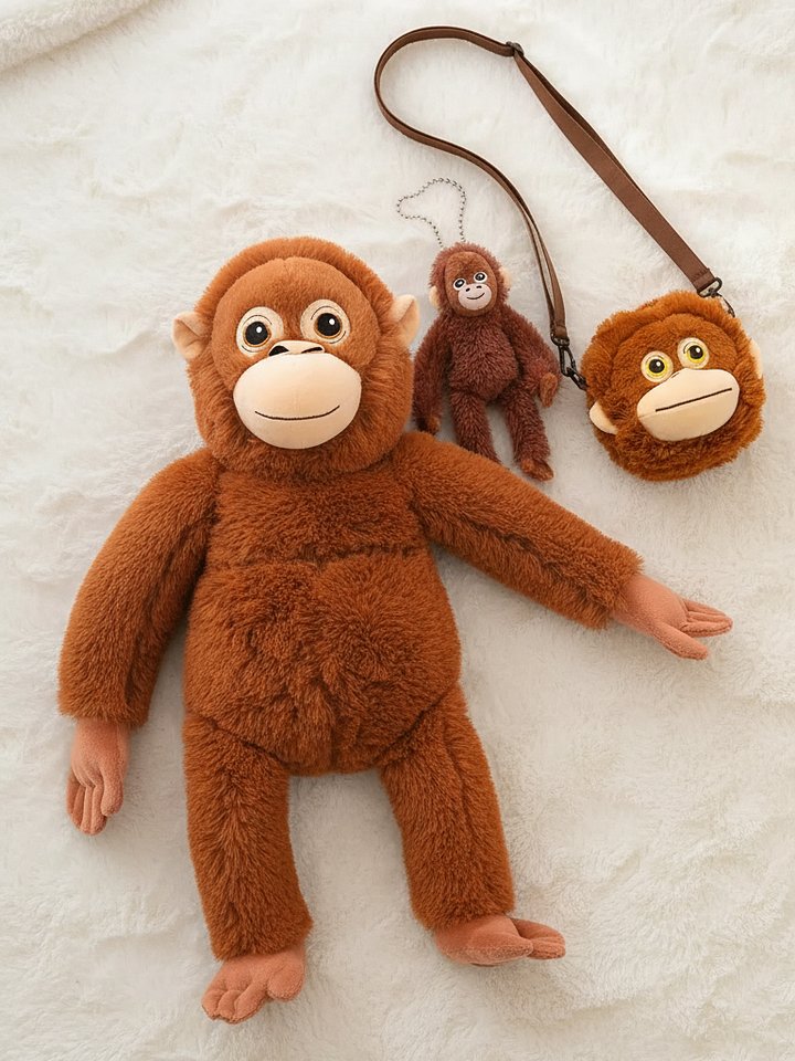 Punch’s Pal + Plush Keyring + Crossbody Bag product image (1)