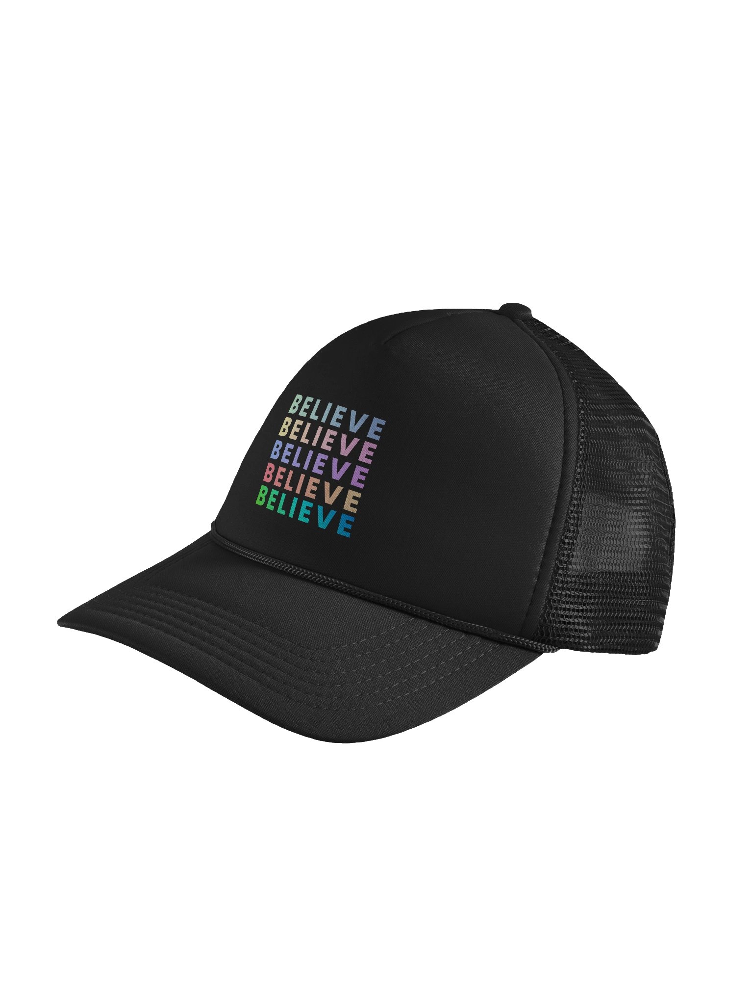 Believe in Color Trucker Hat product image (8)