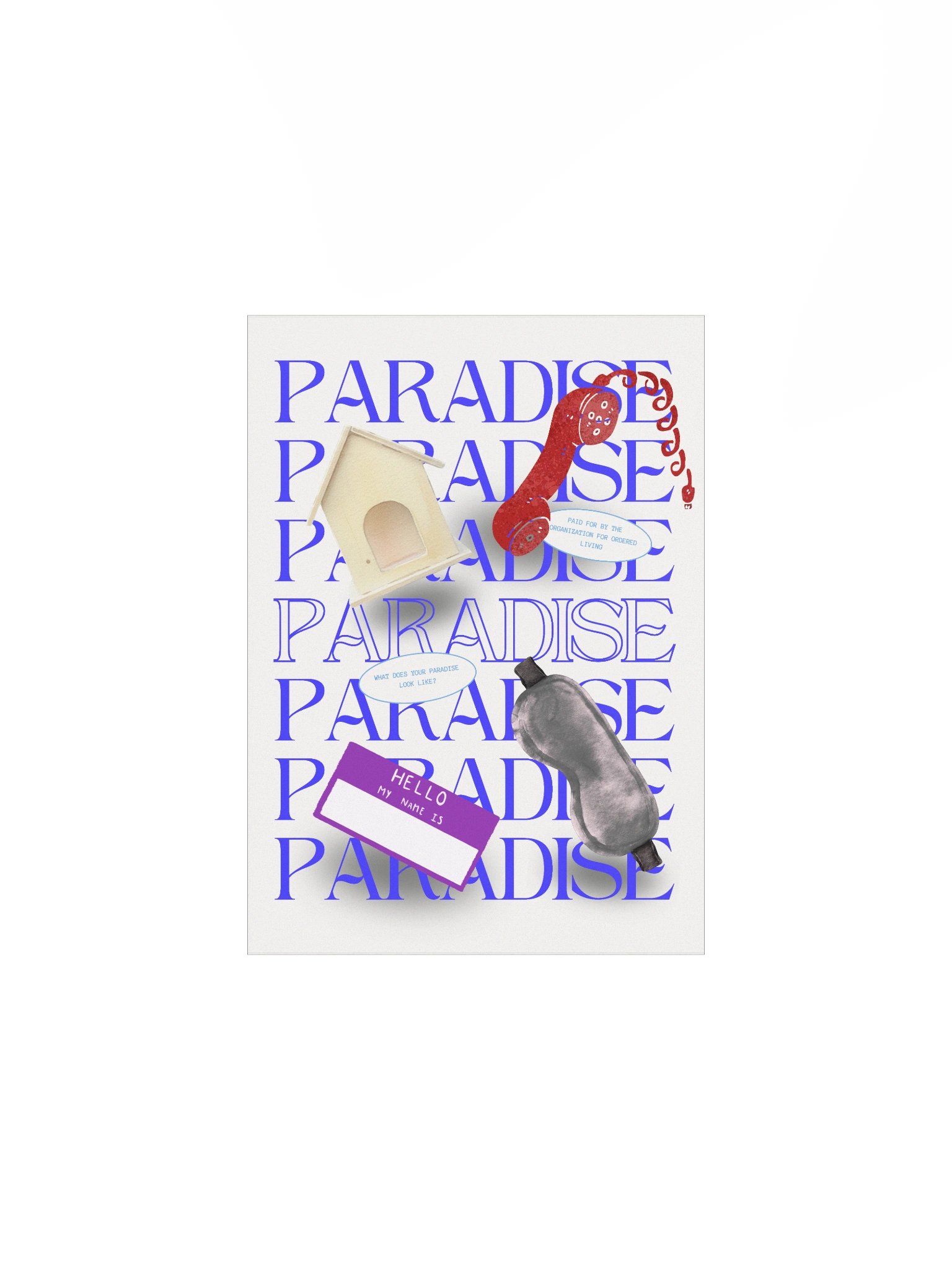 Poster: "Paradise" product image (1)