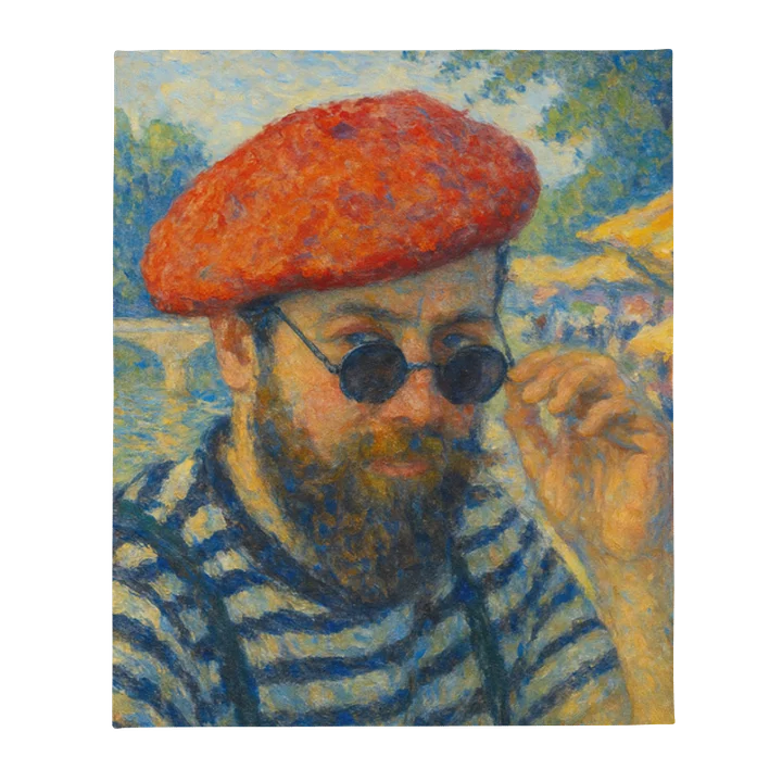 The Frenchman - BLANKET (Multiple Sizes) product image (1)