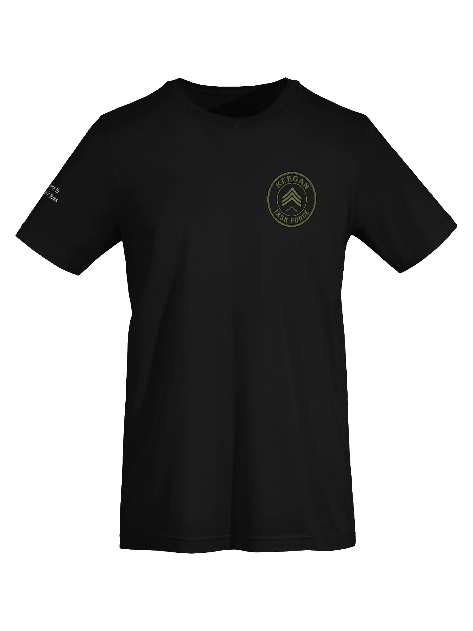 Keegan Task Force Dog Tag Unisex T-Shirt product image (5)