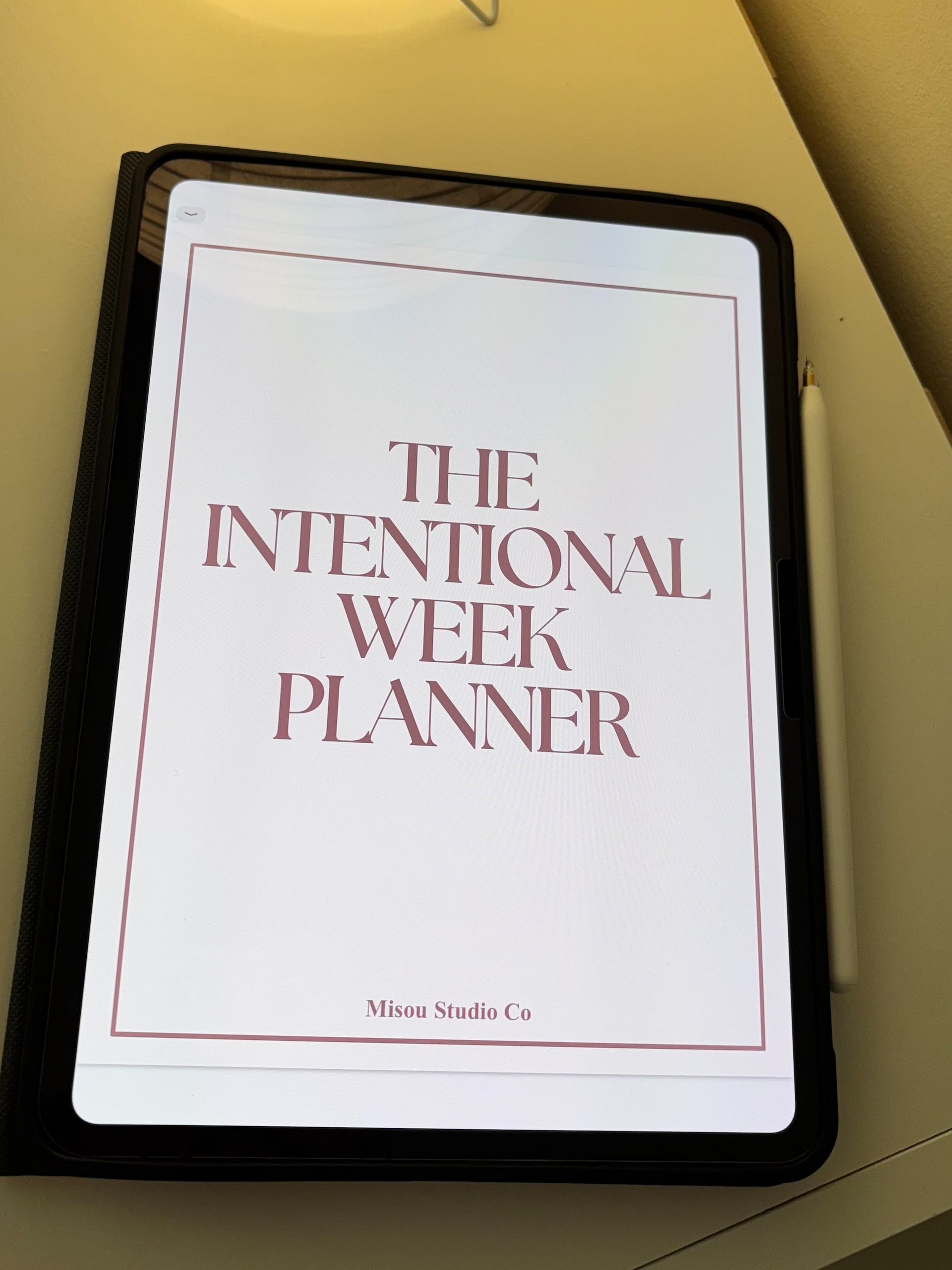The Intentional Week Planner product image (1)