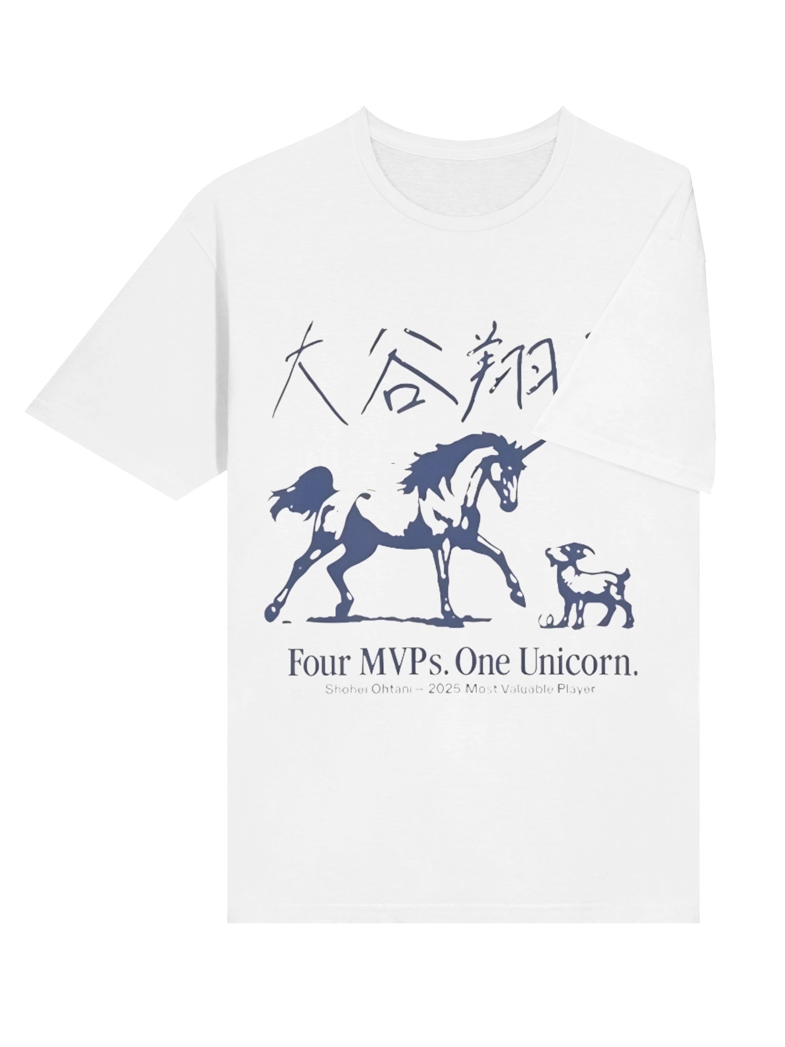 Four MVPs. One Unicorn. Shohei Ohtani – 2025 Most Valuable Player Shirt product image (4)