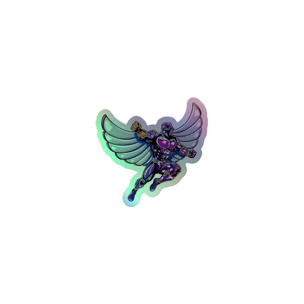 SilverHawks Quicksilver Concept Holofoil Sticker product image (1)