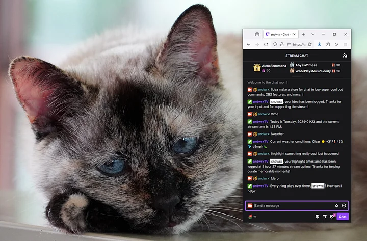 Stream Helper Bot Commands product image (1)