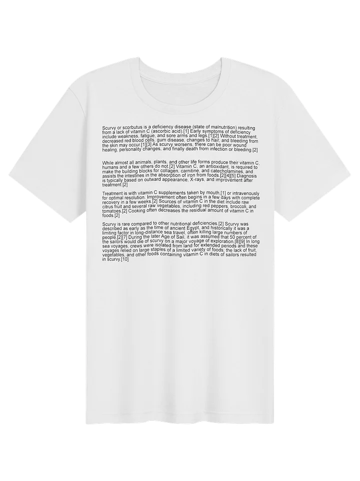 Scurvy Facts Tee product image (1)