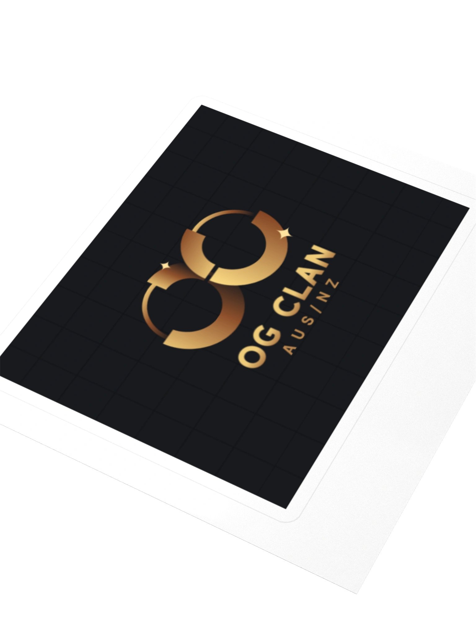 OG CLAN AUS/NZ Gold Logo Kiss Cut Sticker product image (3)