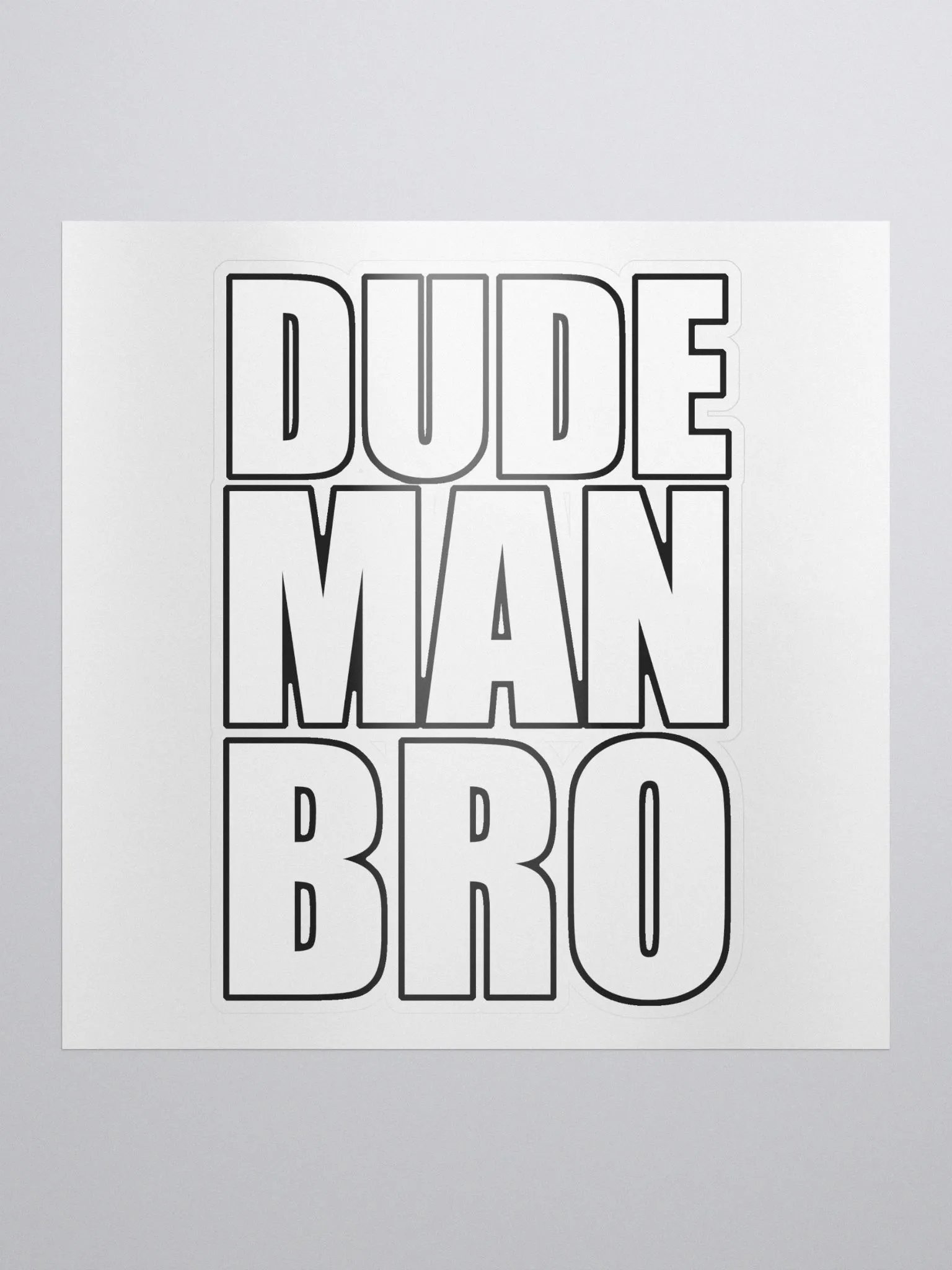 DUDEMANBRO (Sticker) product image (1)