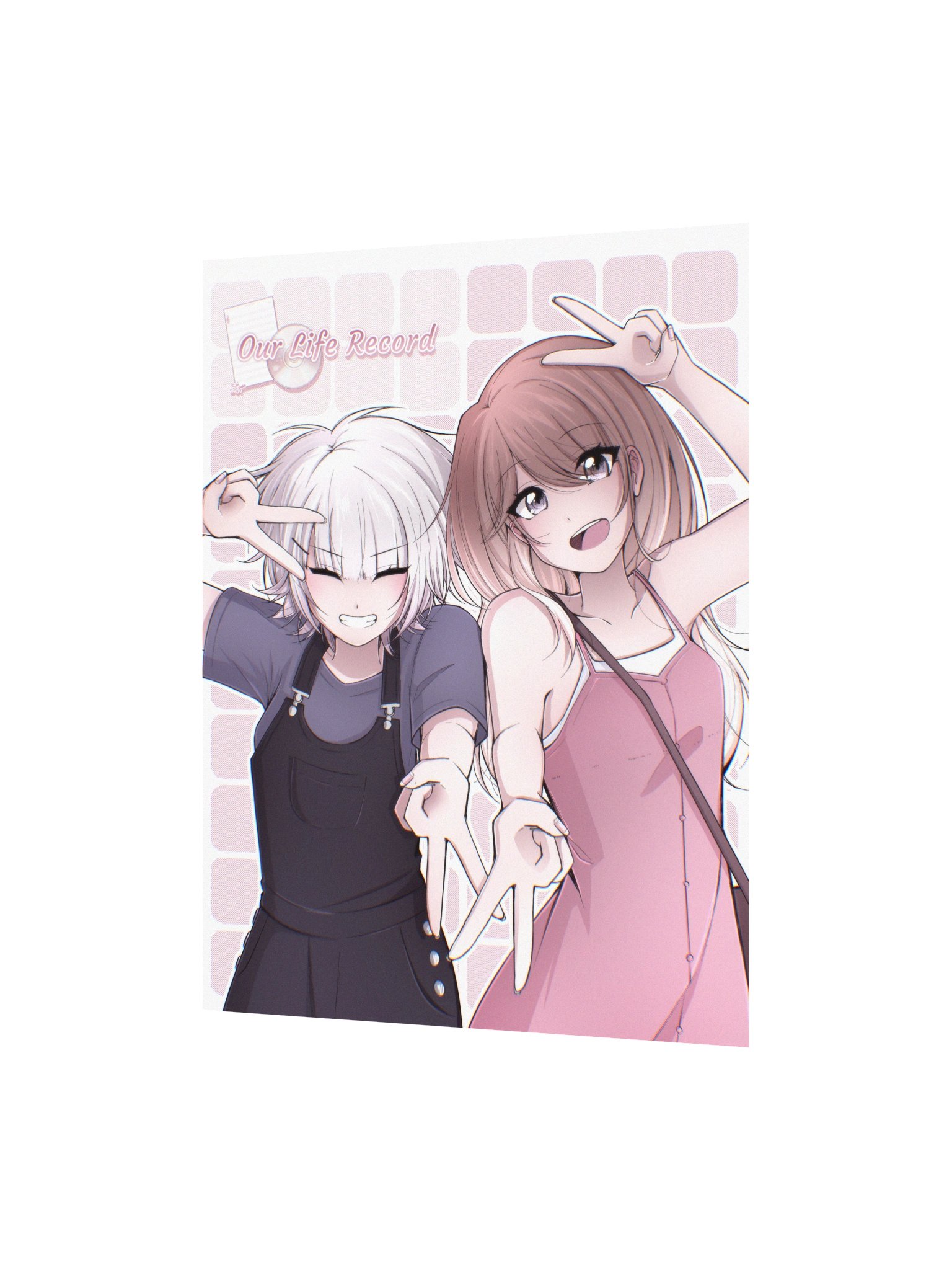 Poster "Our Life Record" – Kureha& Naru (27,94x35,56 cm) product image (2)