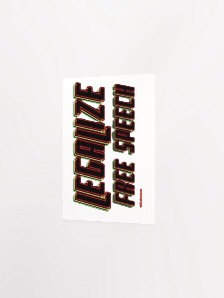 LEGALIZE FREE SPEECH product image (2)
