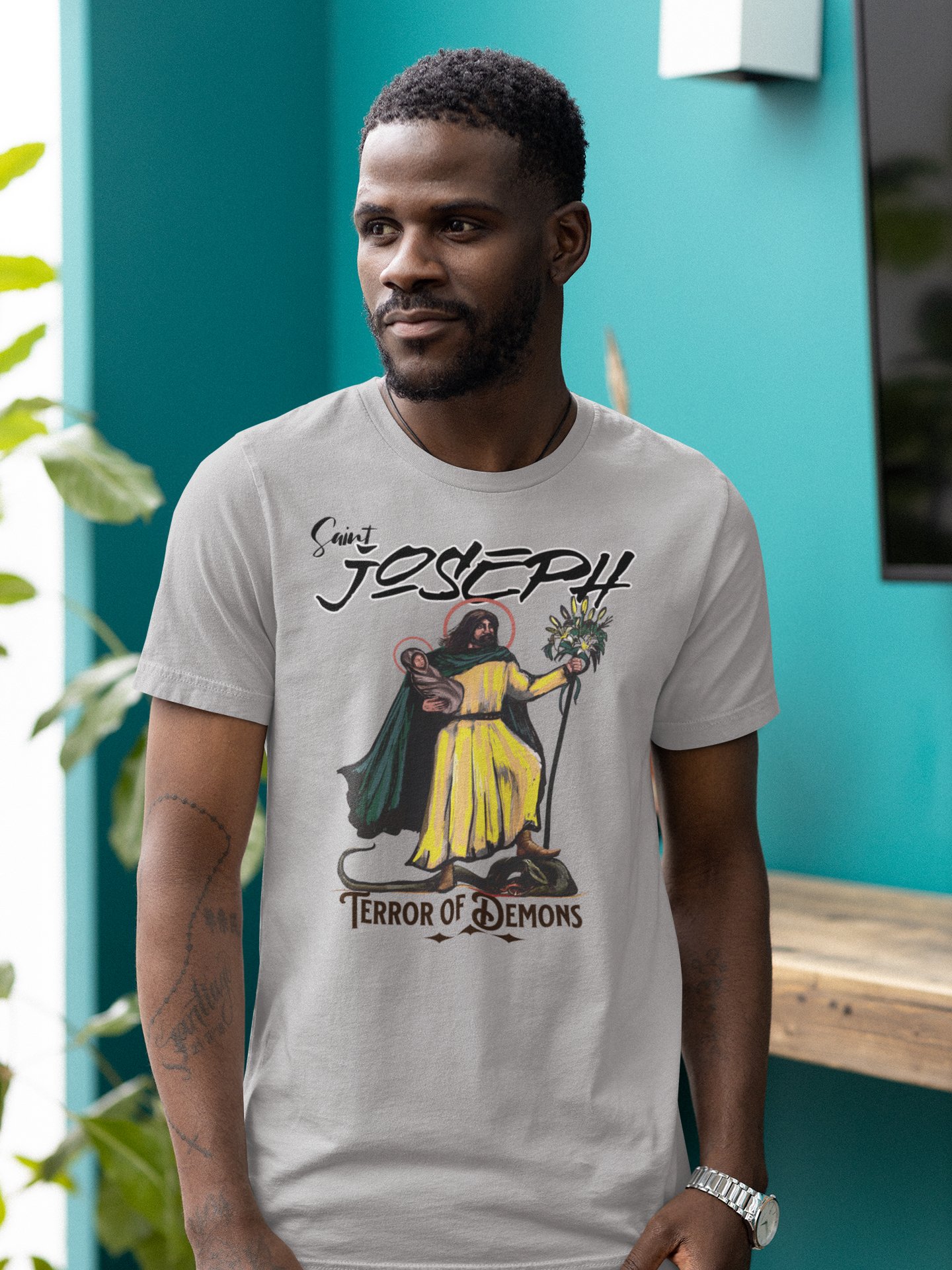 Not Your Typical Average Joe (Back)- Terror of Demons T-Shirt ( English) product image (2)