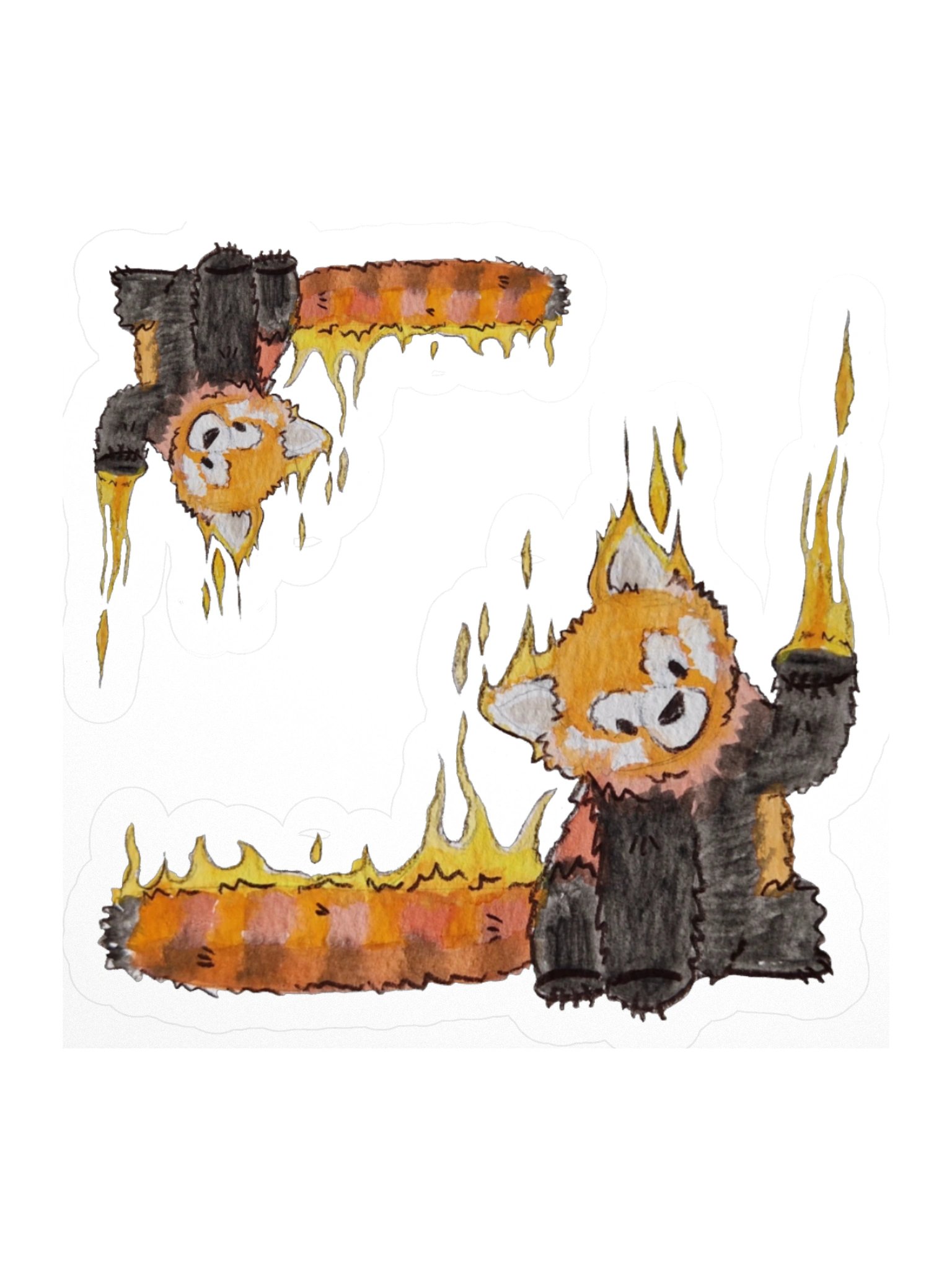 Sticky Red panda duo product image (3)